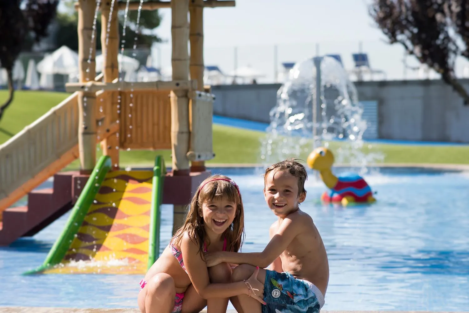 Swimming pool in Berga Resort