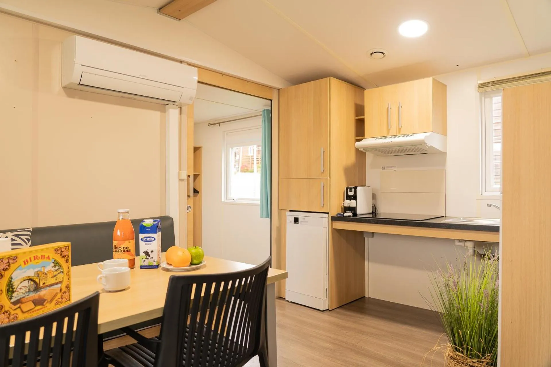 Kitchen or kitchenette in Berga Resort