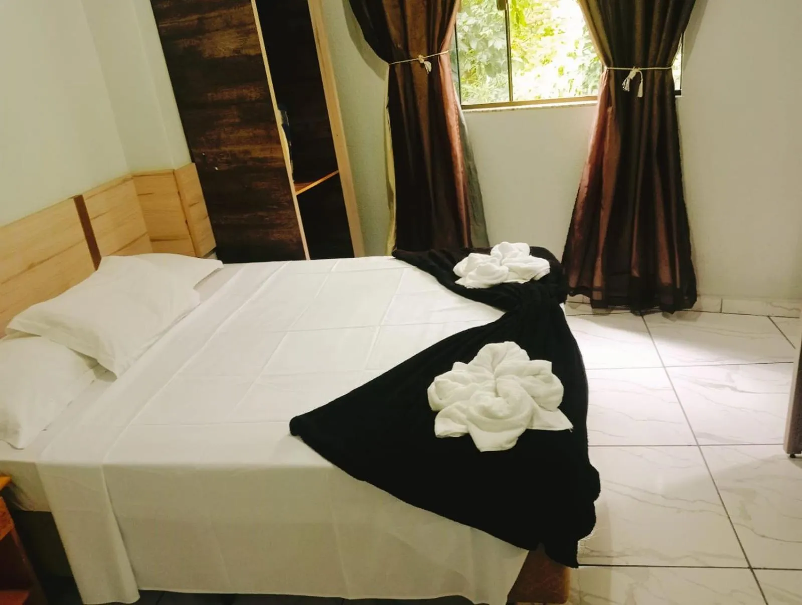 Bed in Hotel Iguaçu Centro