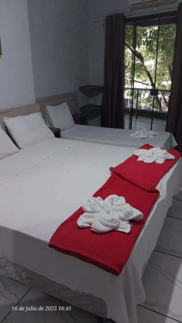 Bed in Hotel Iguaçu Centro