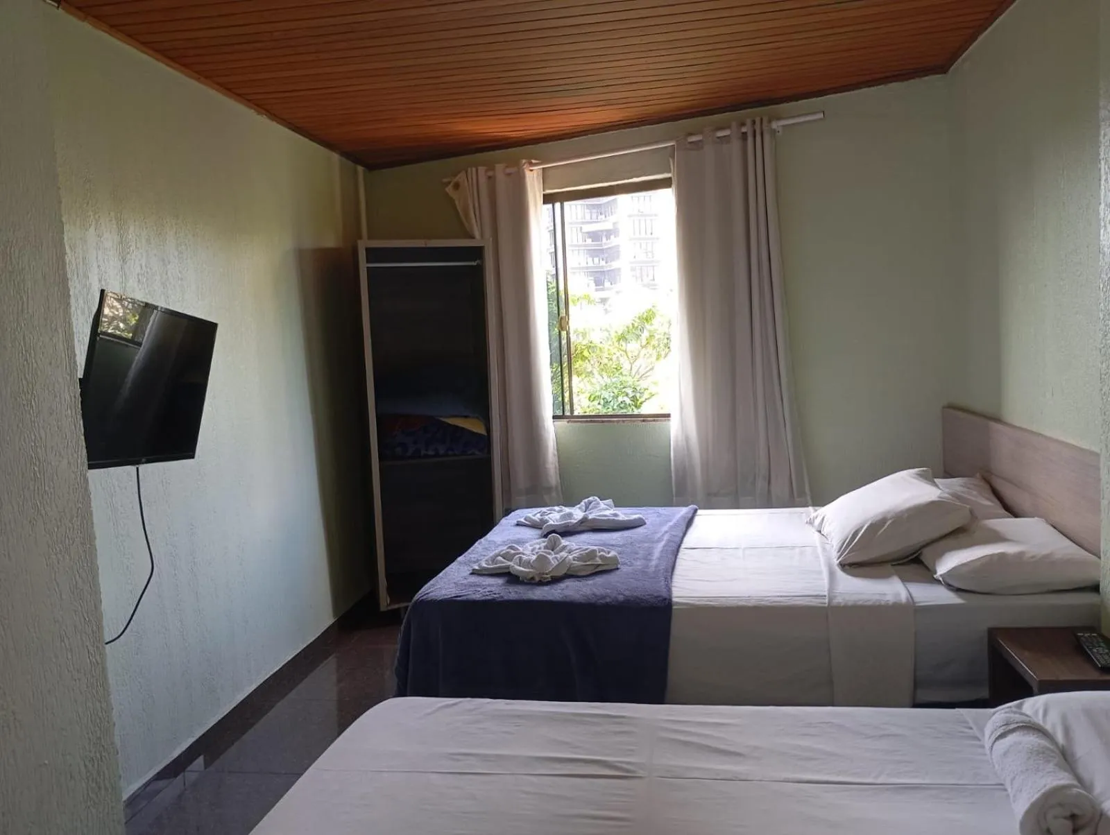 Bed in Hotel Iguaçu Centro