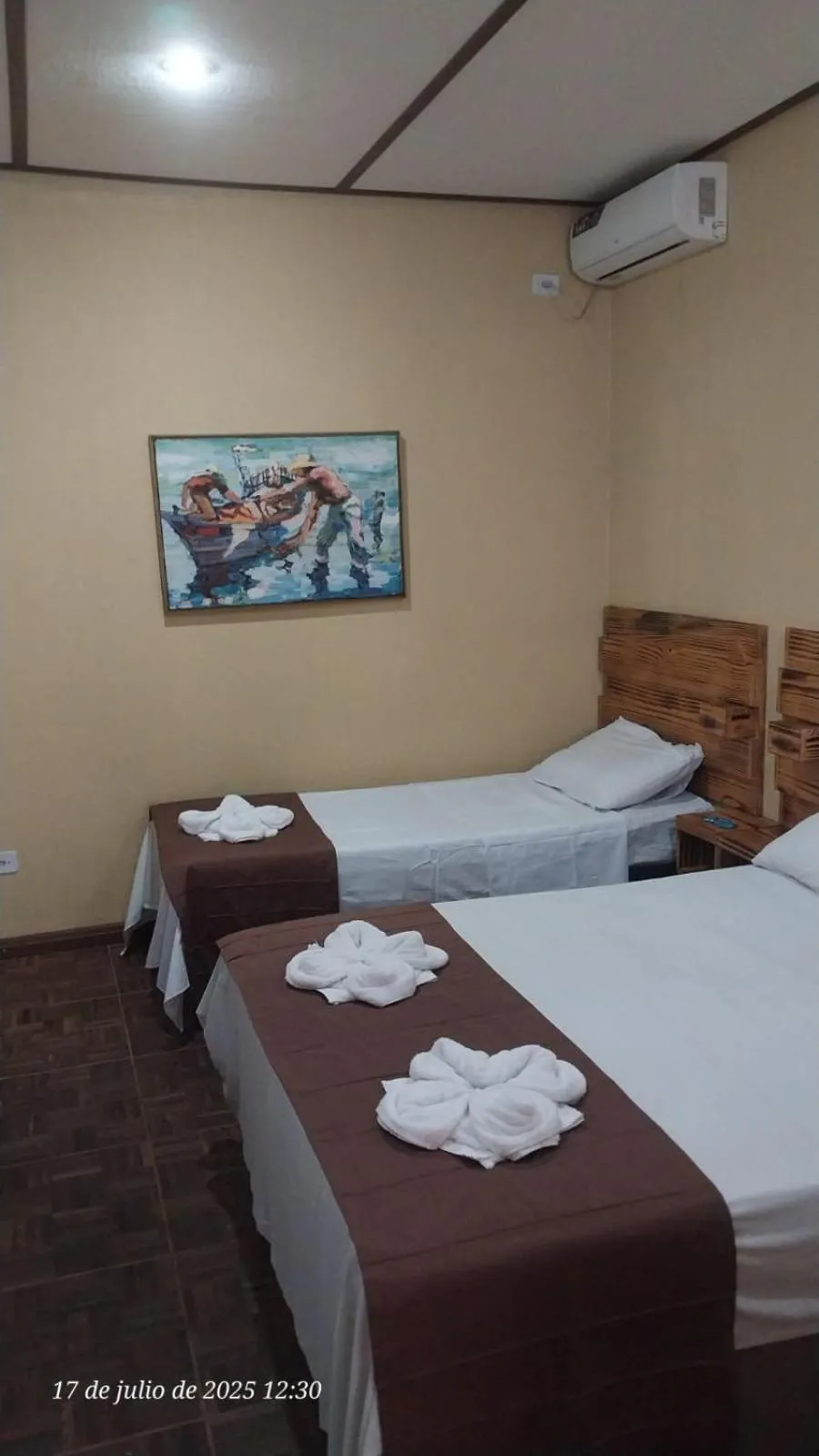 Bed in Hotel Iguaçu Centro