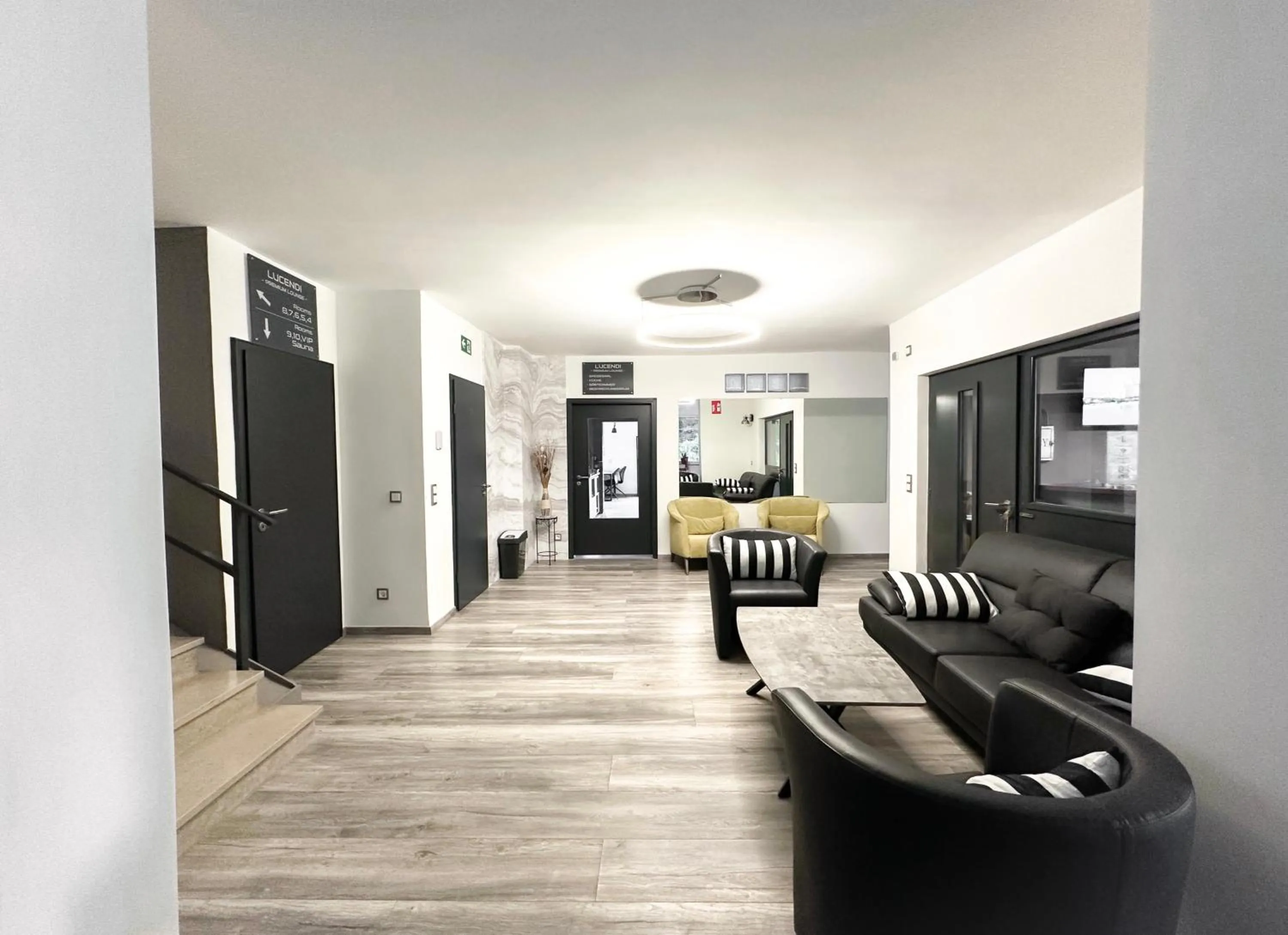 Seating area in Gästehotel Lucendi Premium Lounge