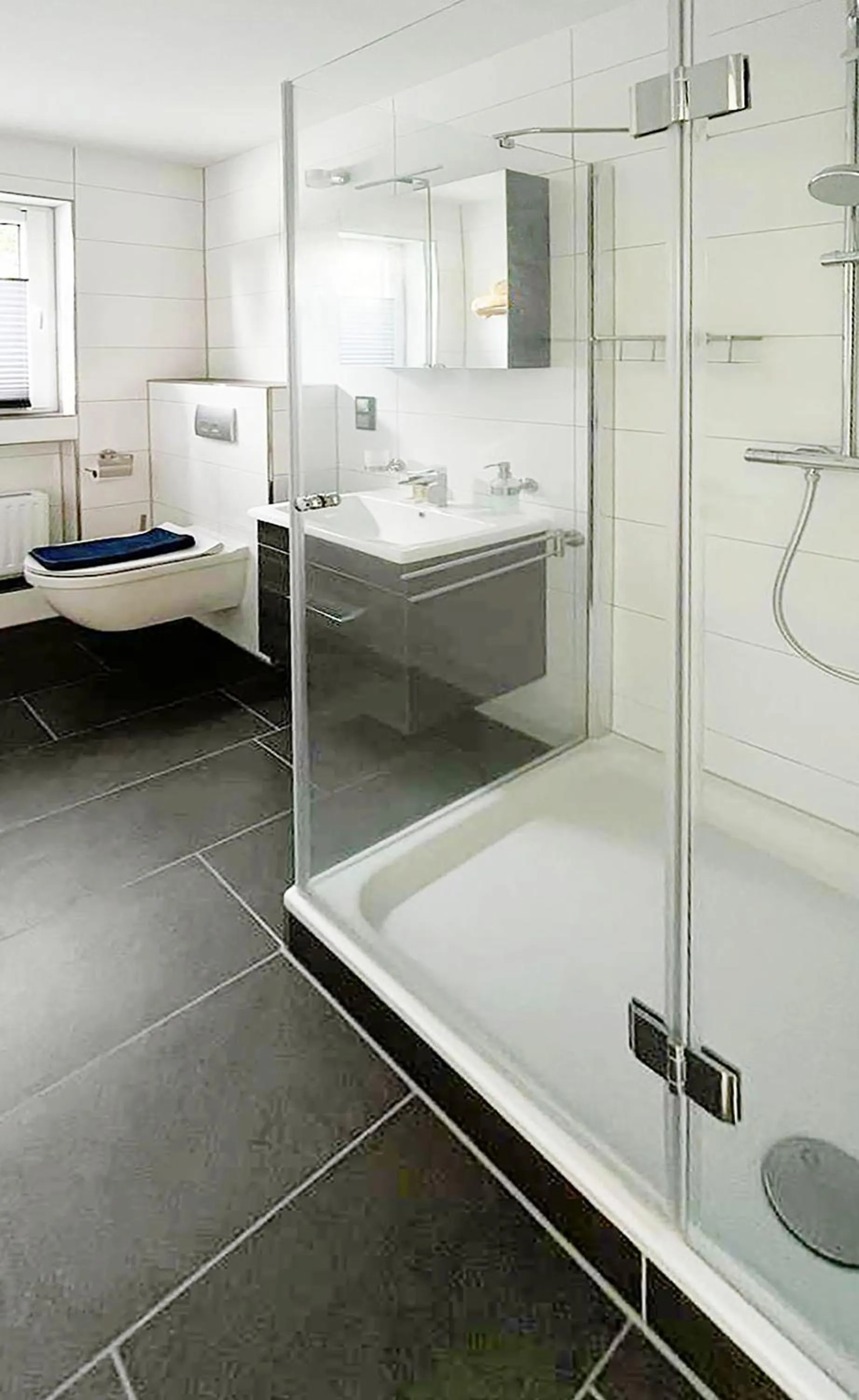 Shower in Gästehotel Lucendi Premium Lounge