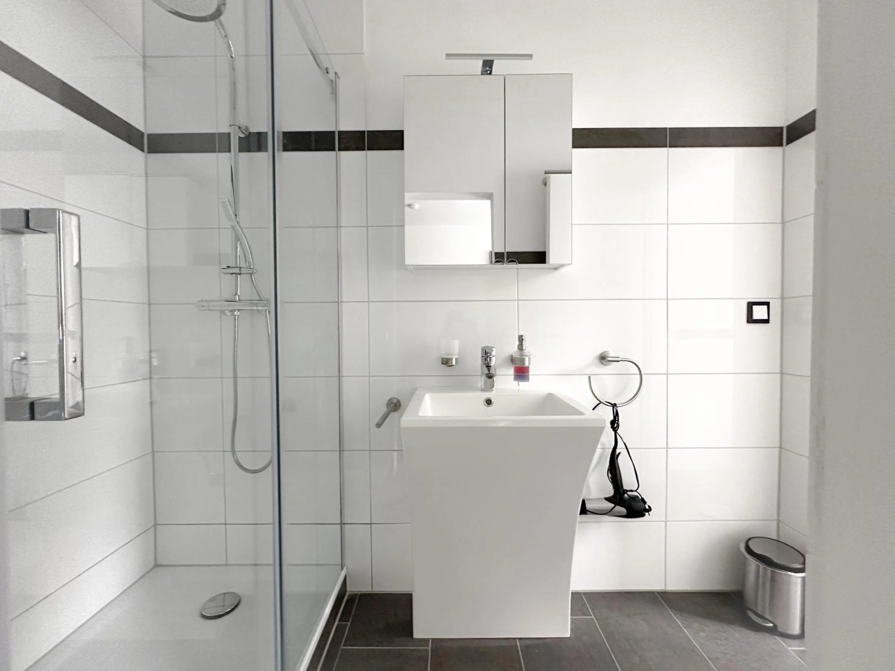 Shower in Gästehotel Lucendi Premium Lounge