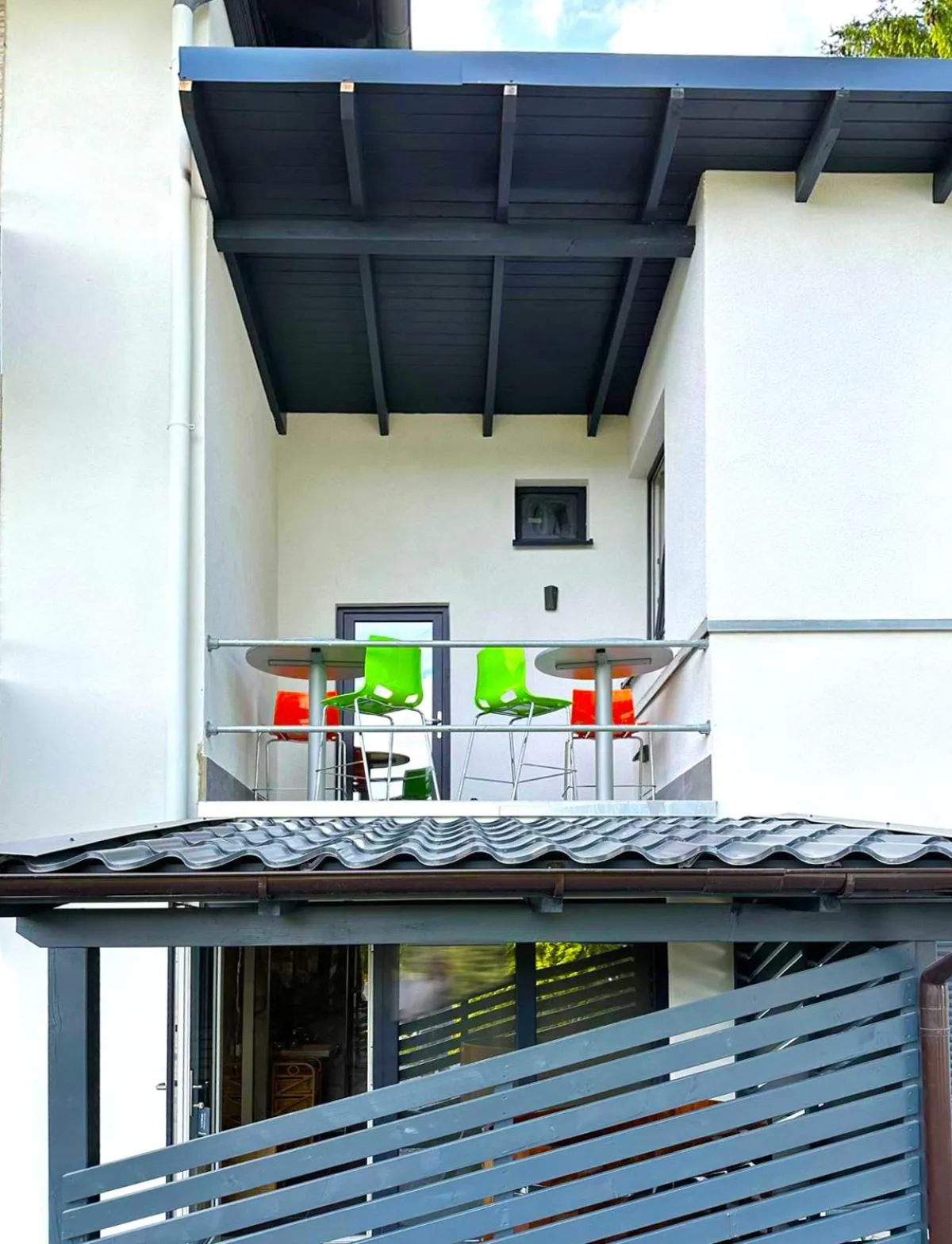 Balcony/Terrace in Gästehotel Lucendi Premium Lounge