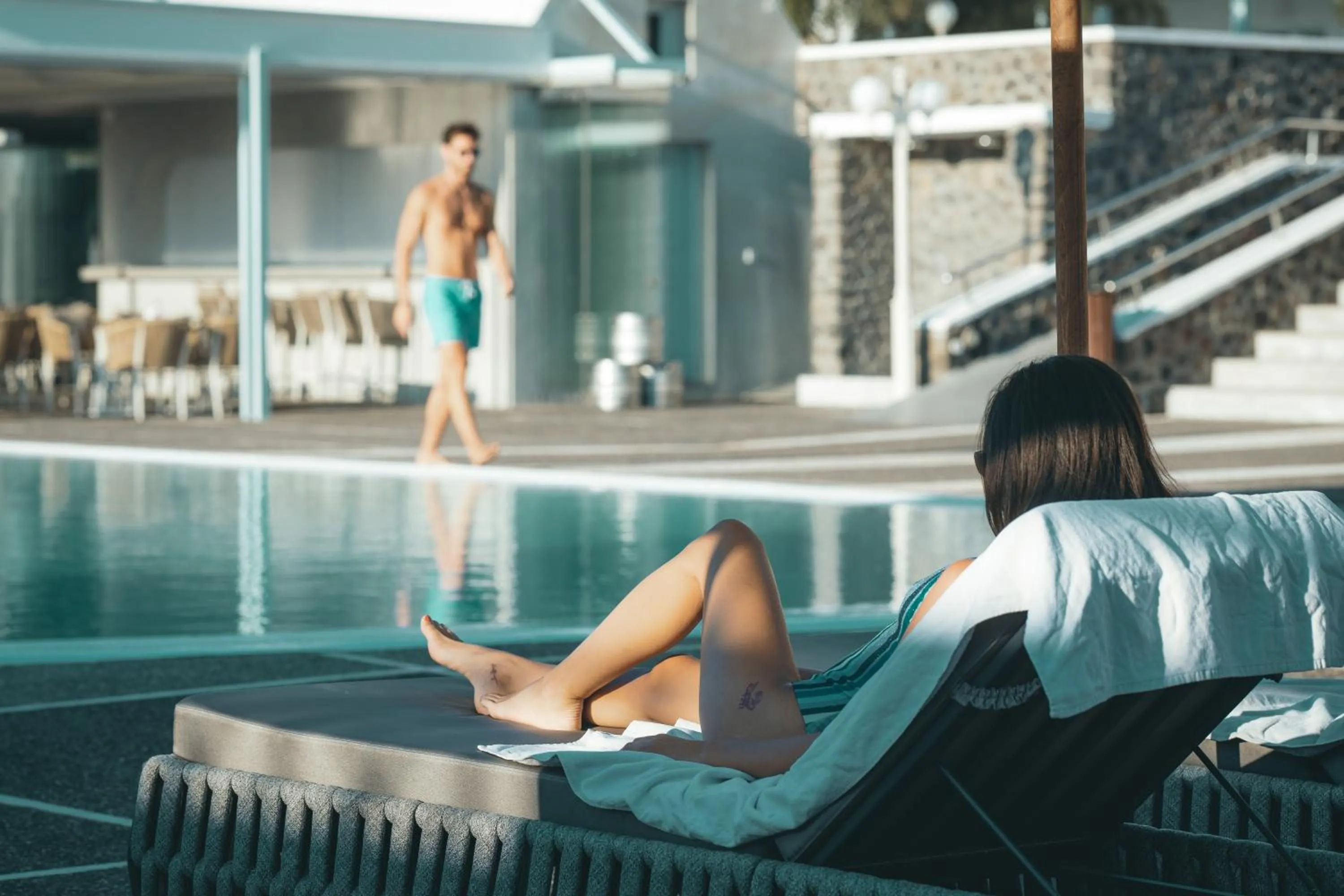 Swimming pool in El Greco Resort & Spa