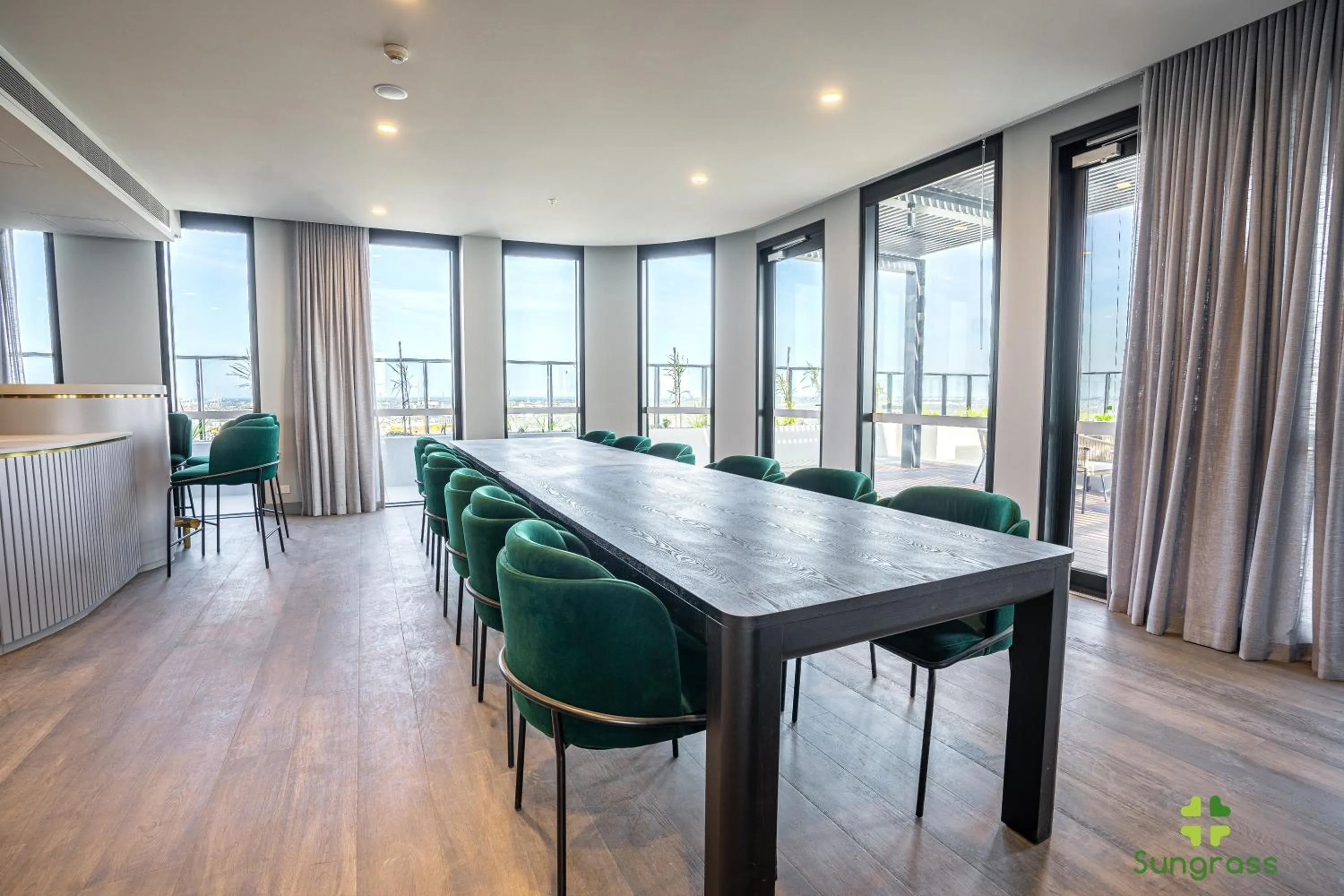 Seating area in Liberty One