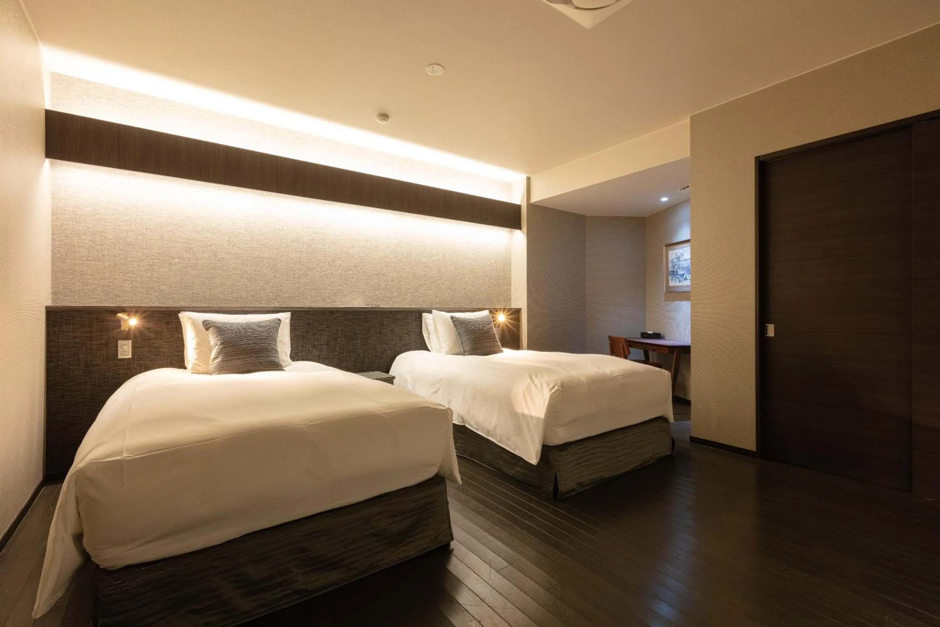 Bed in KANAYA RESORT HAKONE