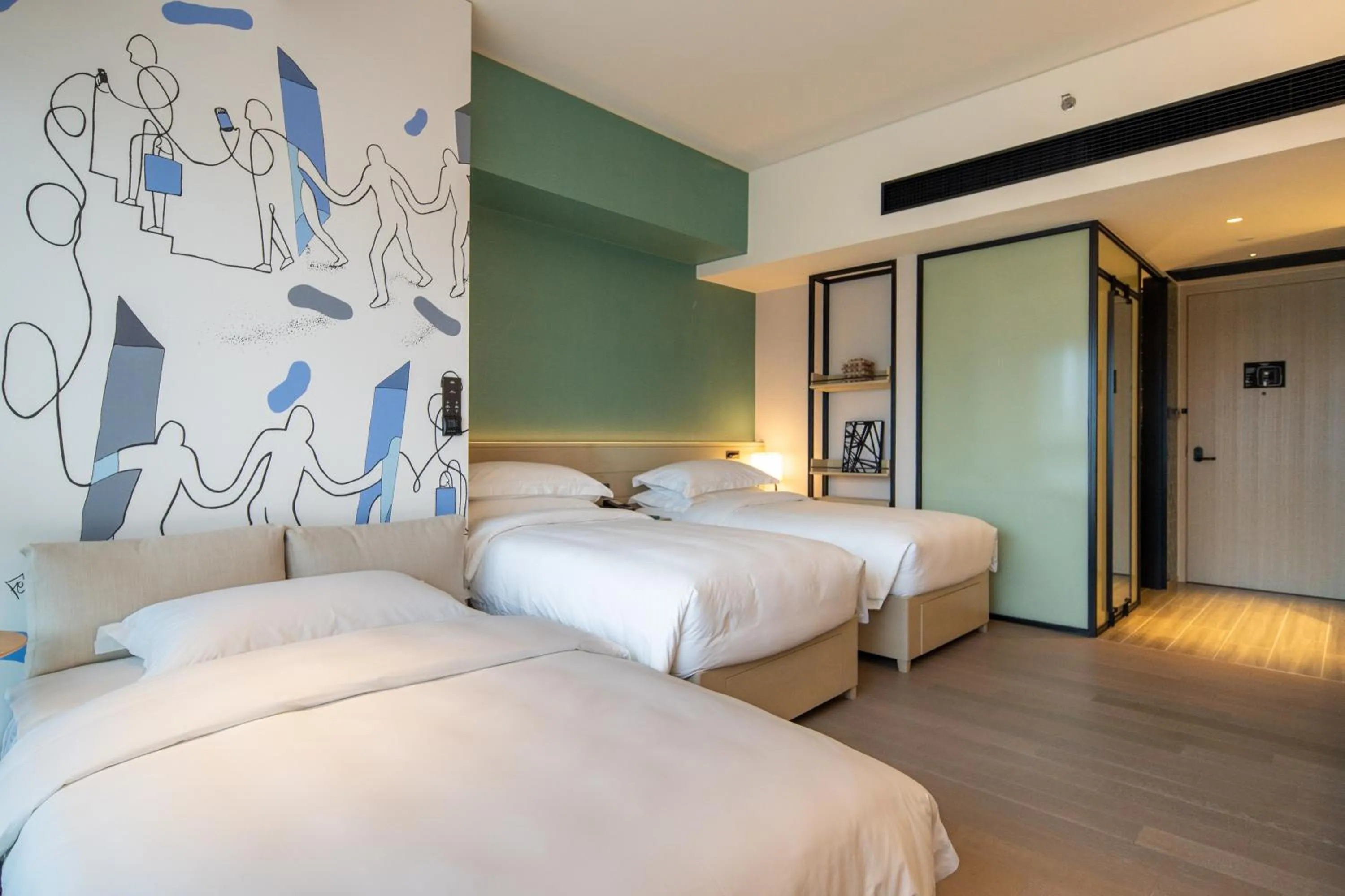 Bedroom, Bed in Artyzen Habitat Hengqin Zhuhai