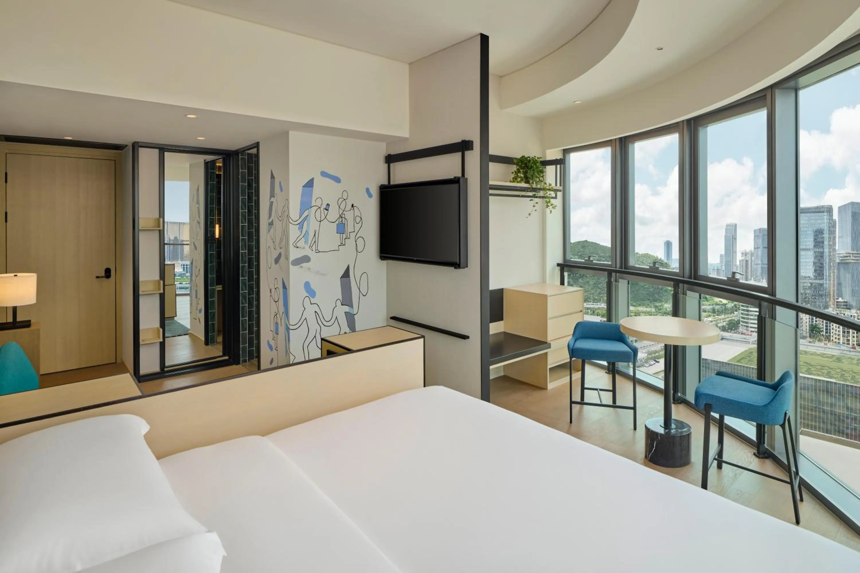 Bed in Artyzen Habitat Hengqin Zhuhai