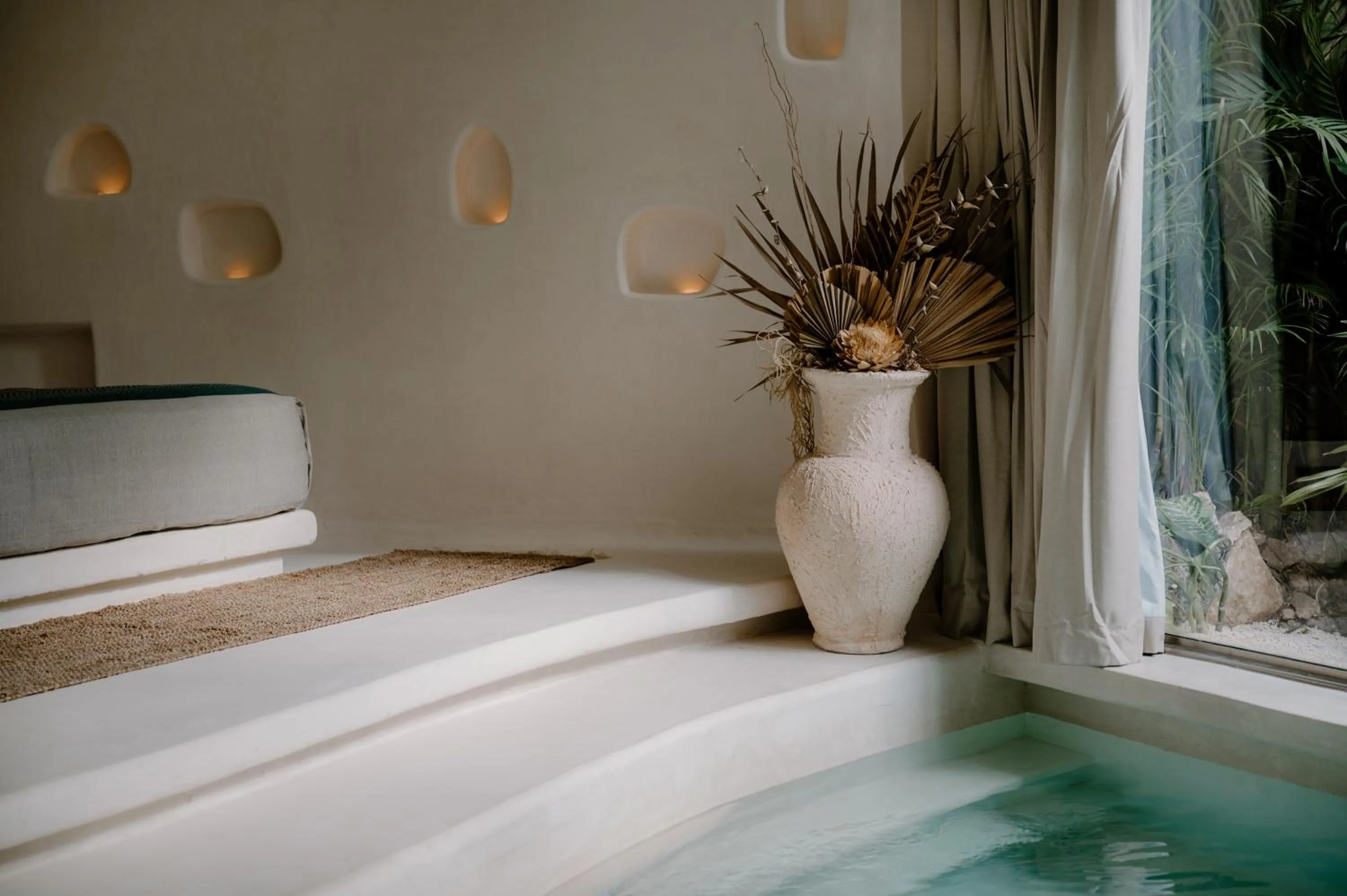 Natural landscape in Hotel Milam