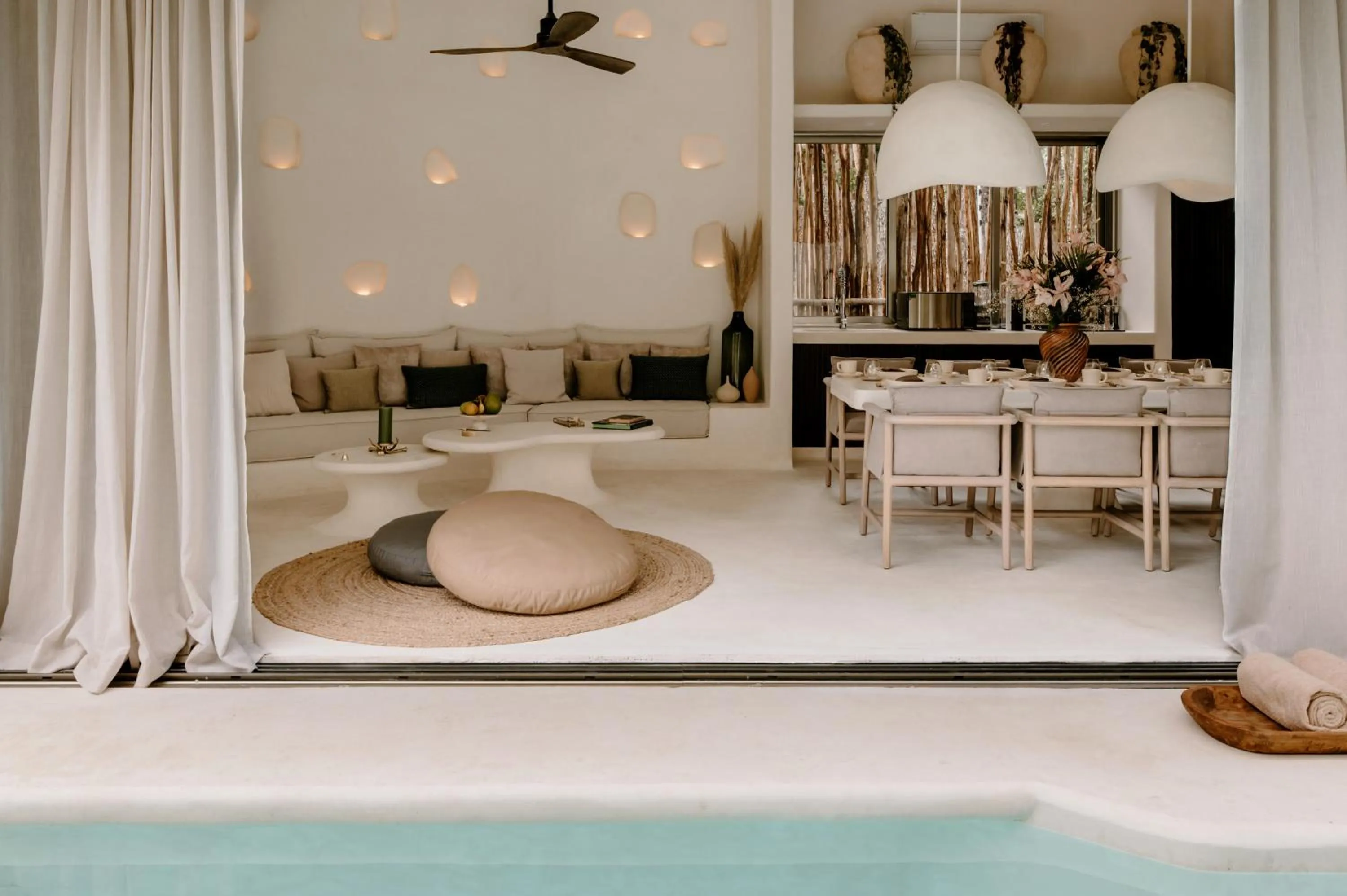 Living room in Hotel Milam