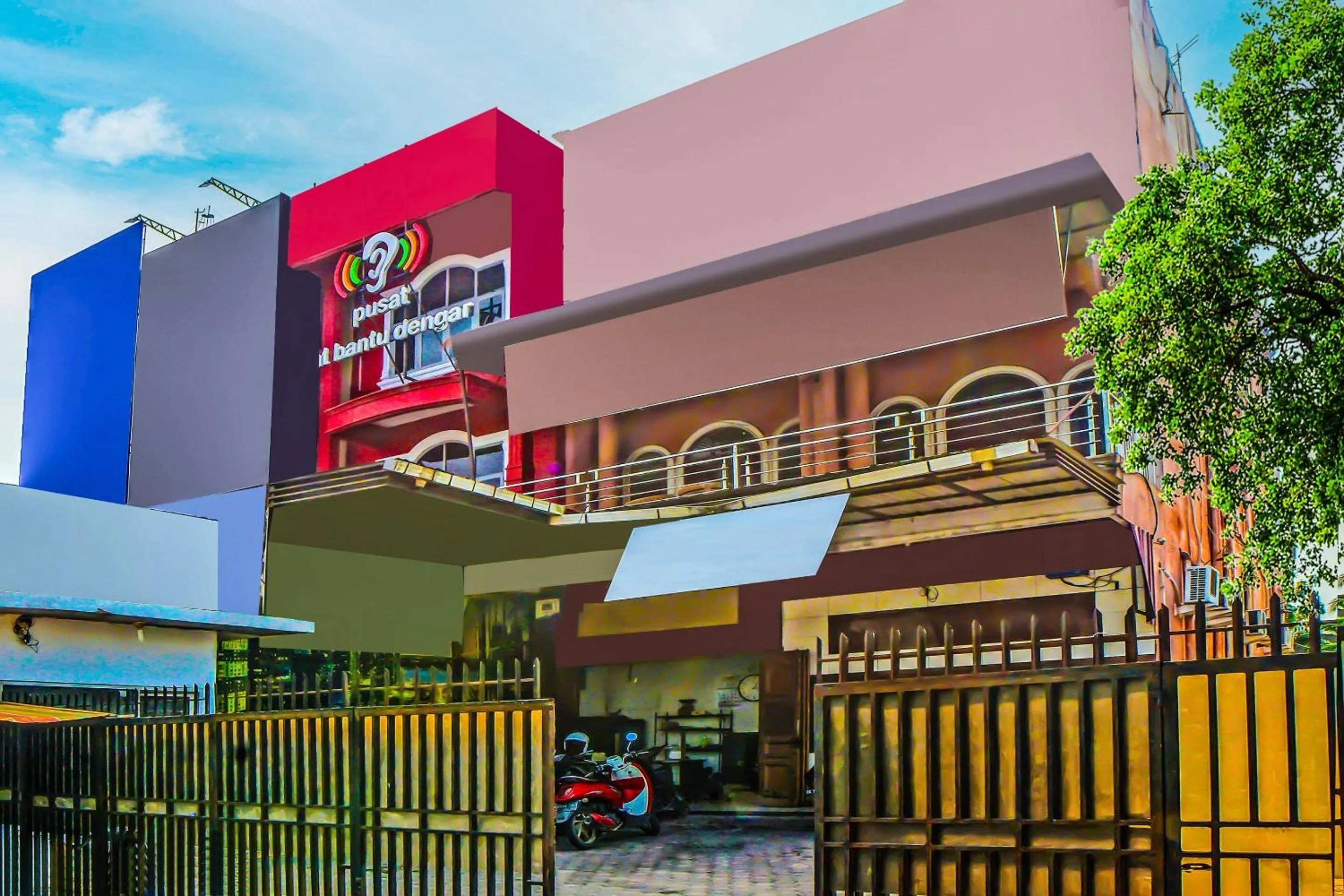 Facade/entrance in Hotel O Homestay Vip