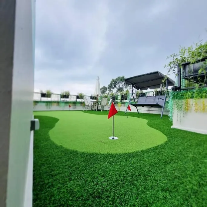 Garden in Villa Daun at Dago Village