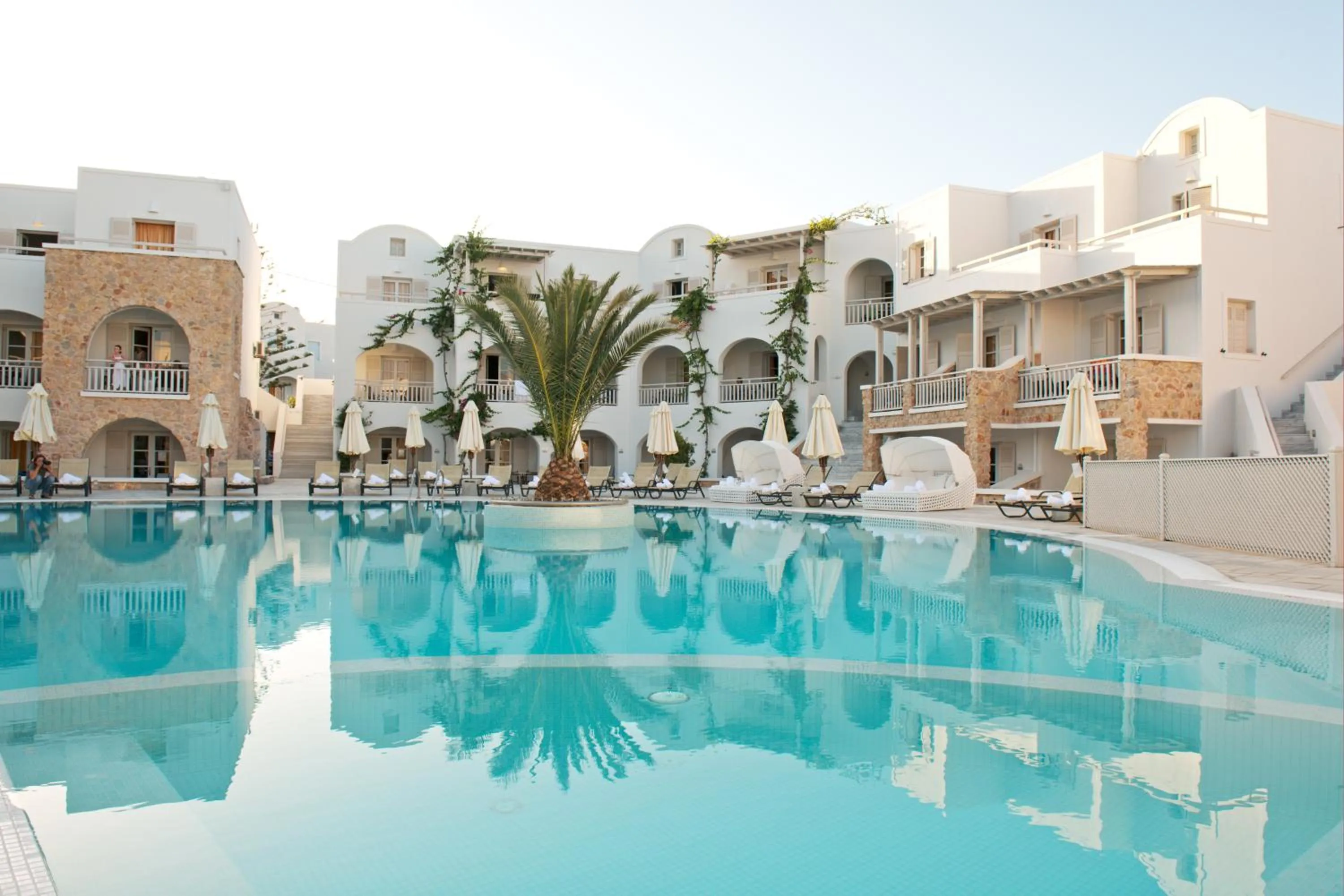 Swimming pool in Aegean Plaza Hotel