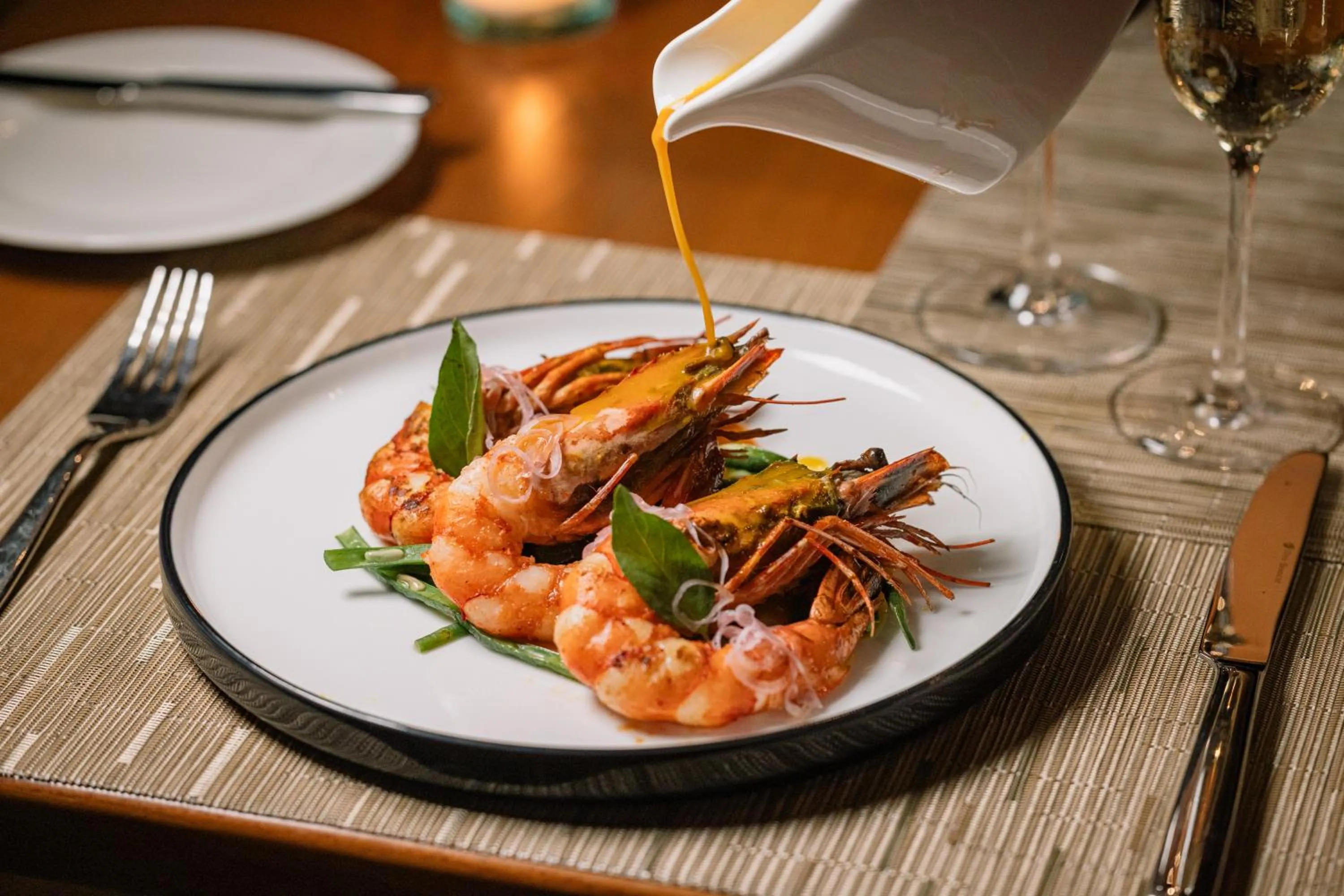 Food and drinks in Horison Ume Suites & Villas