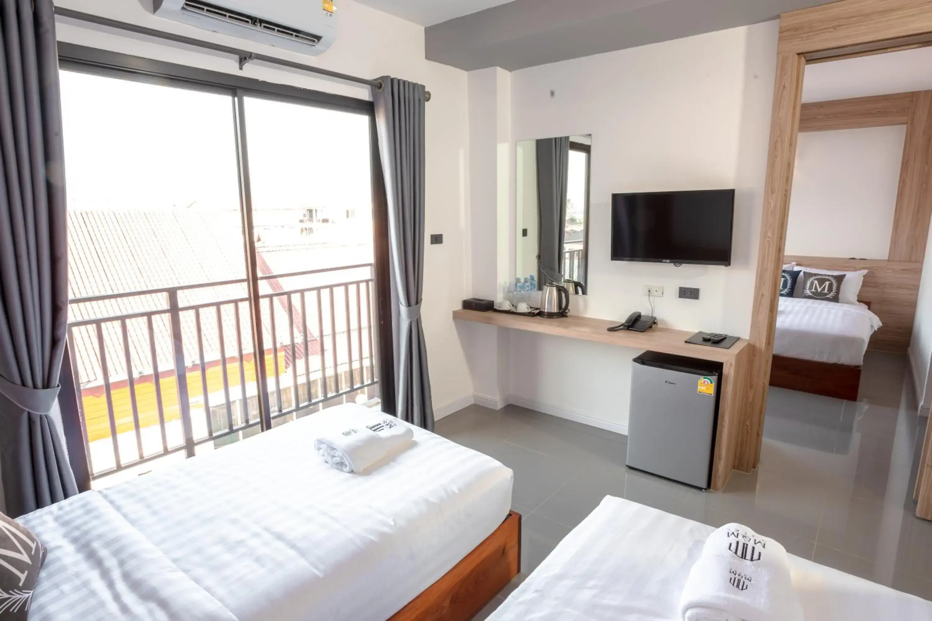 Double or Twin Room with City View in M&M Hotel Double or Twin Room with City View in M&M Hotel