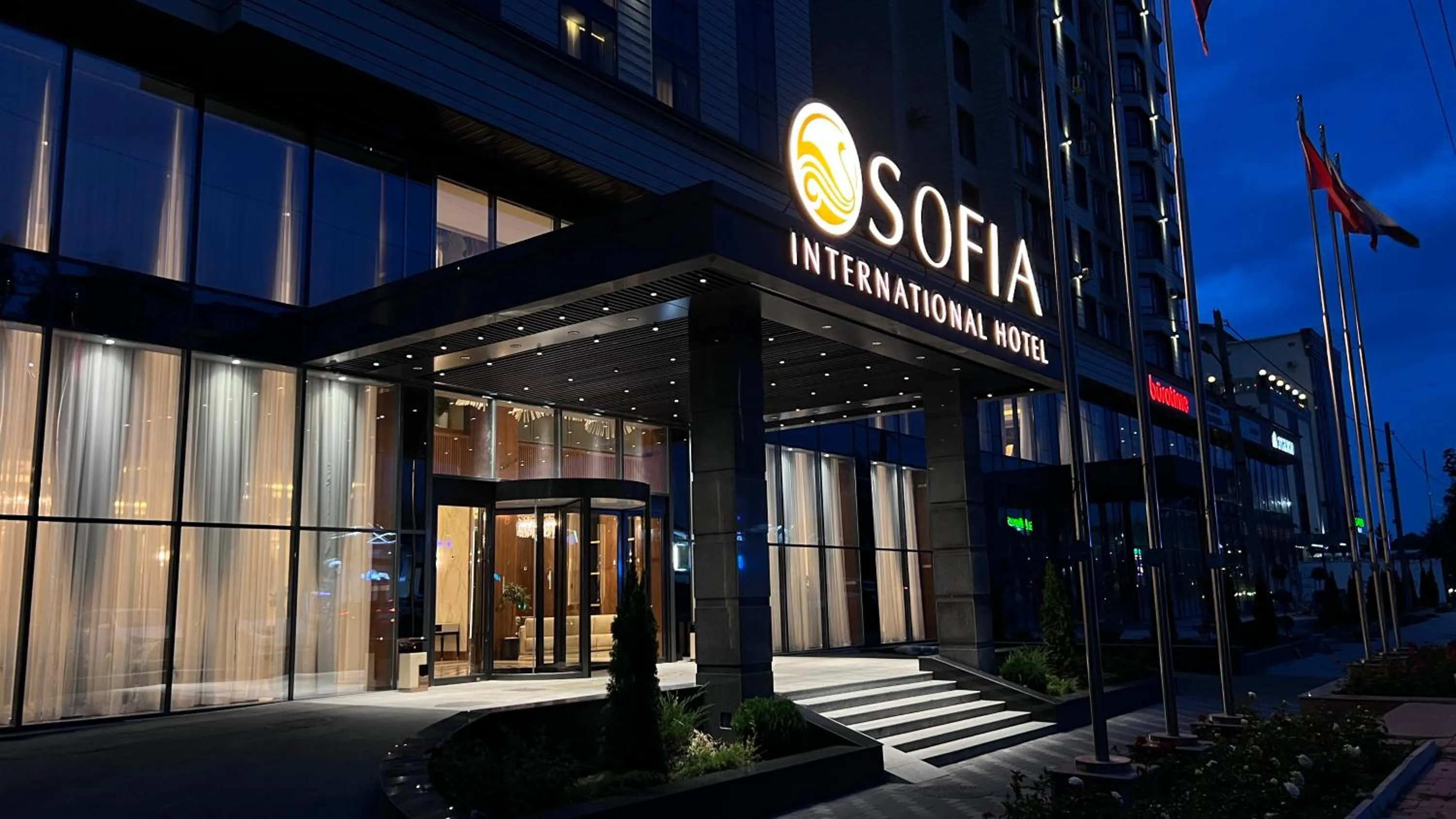 Property building in Sofia International Hotel