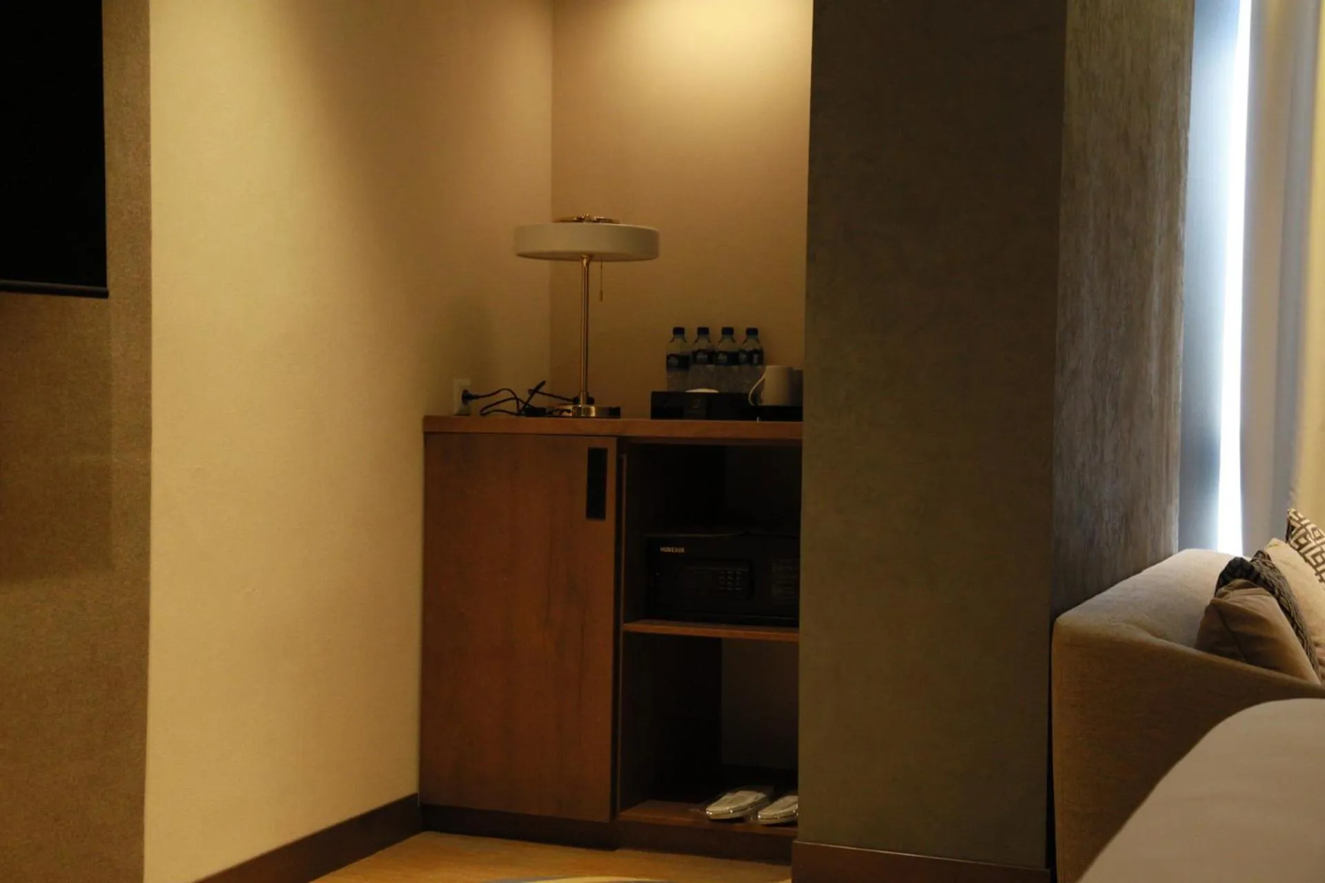 Kitchen or kitchenette in Sofia International Hotel