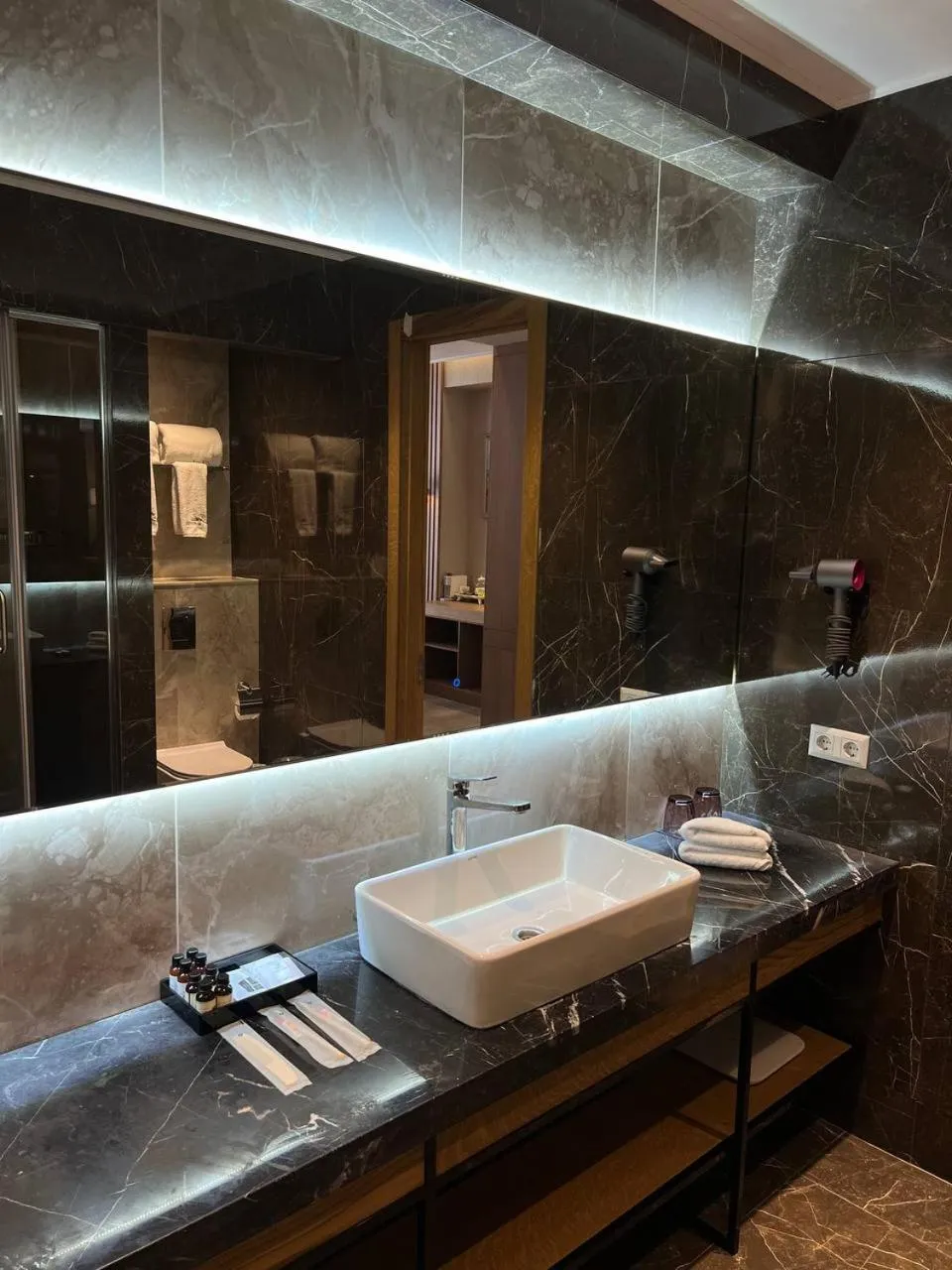 Bathroom in Sofia International Hotel