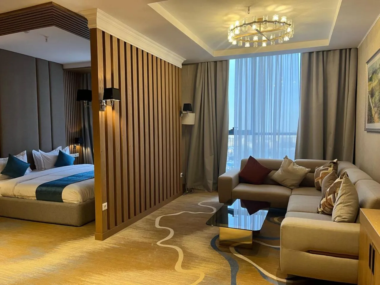 Bed in Sofia International Hotel