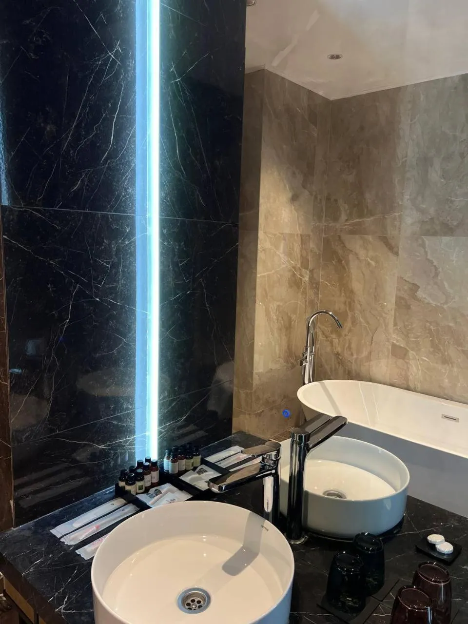 Bathroom in Sofia International Hotel