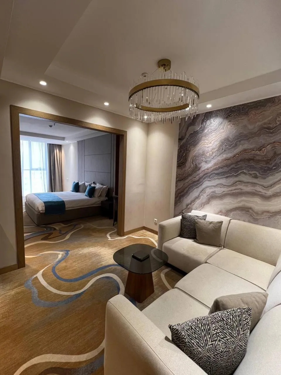 Photo of the whole room, Bed in Sofia International Hotel