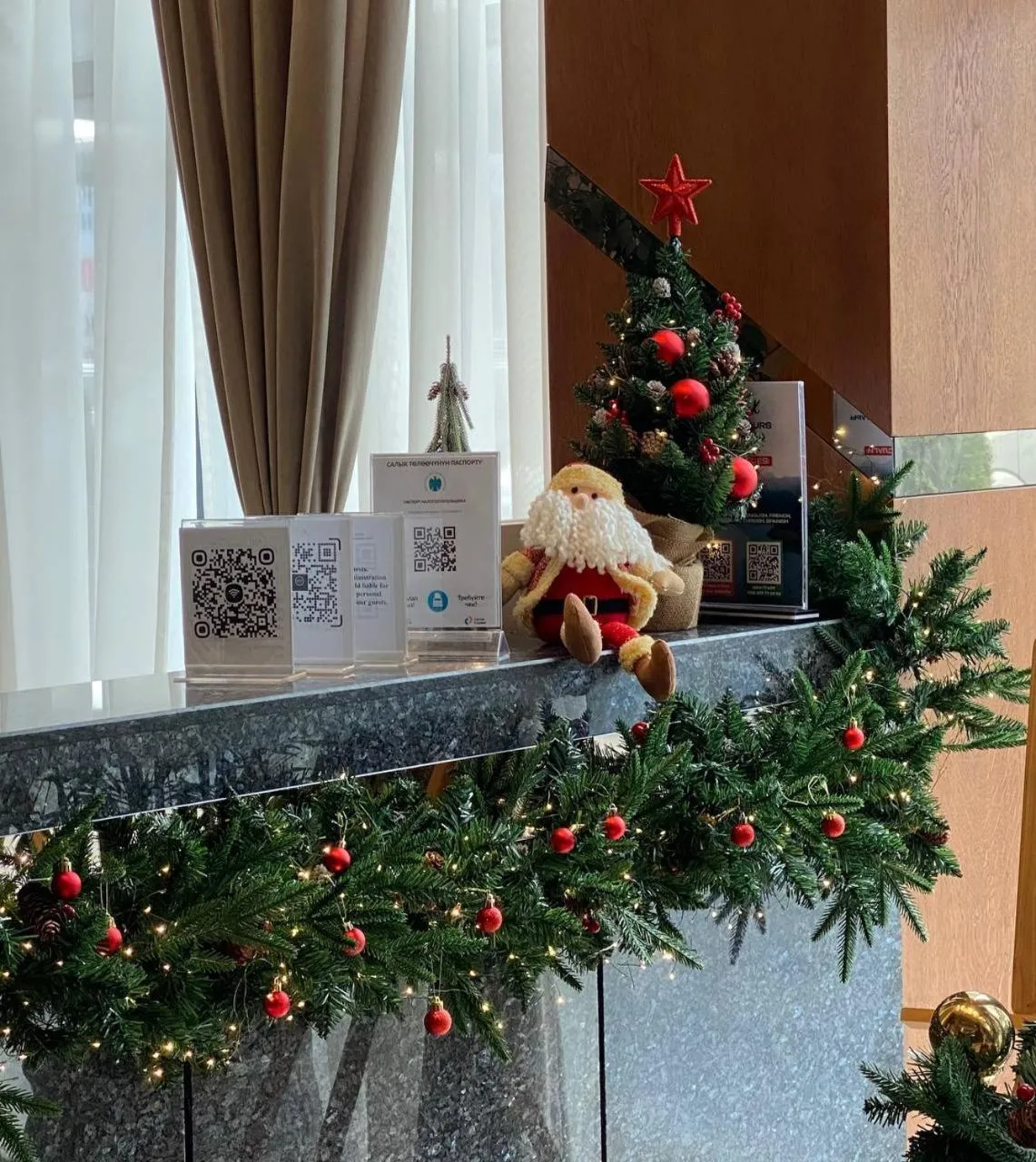 Lobby or reception in Sofia International Hotel