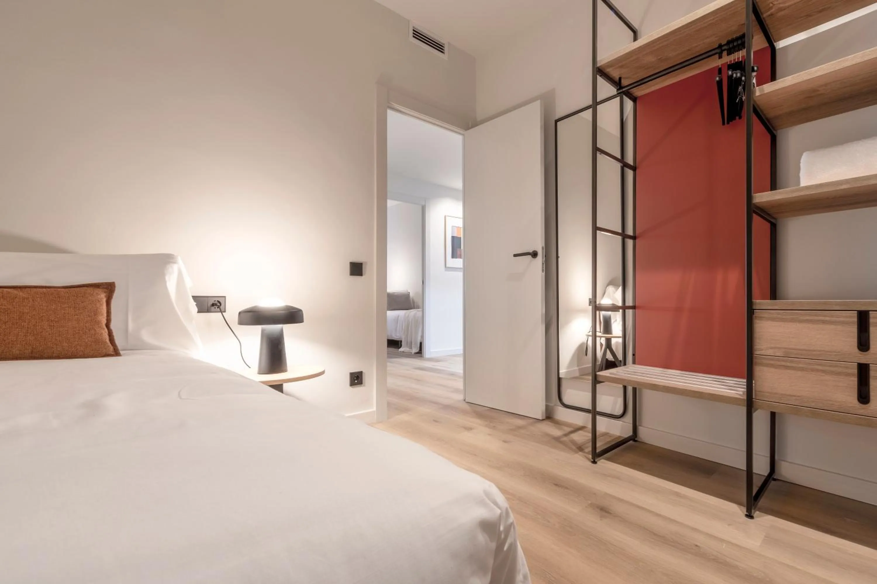 Bed in Arrivo Apartments