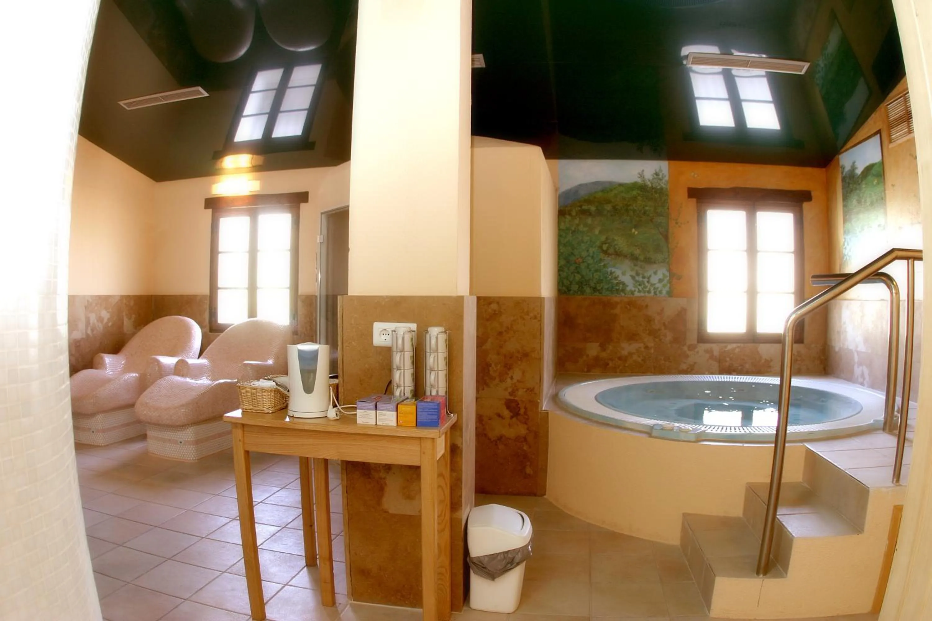 Spa and wellness centre/facilities in Hotel Monumento Pazo do Castro