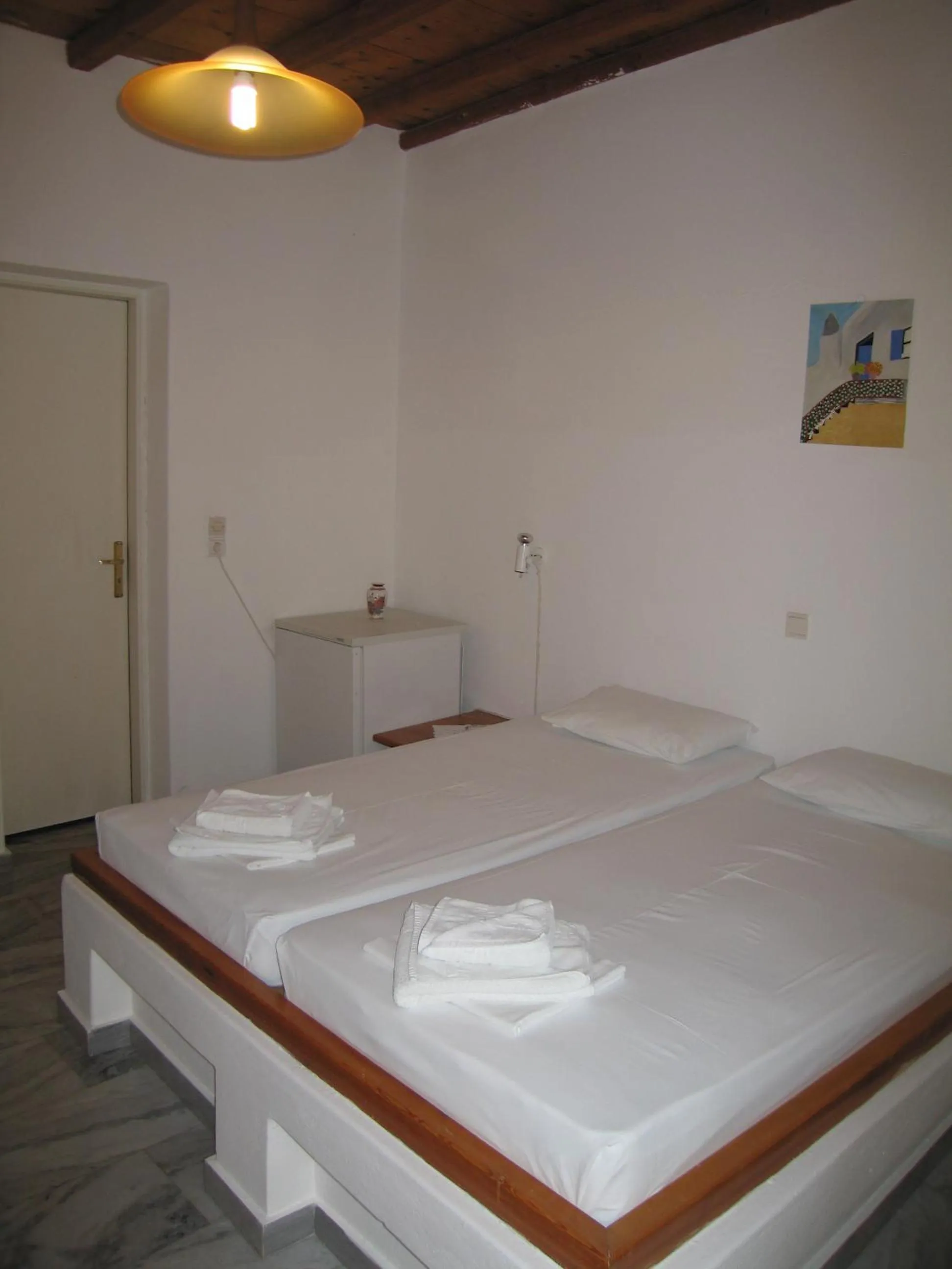 Bed in Surfing Beach Village Paros