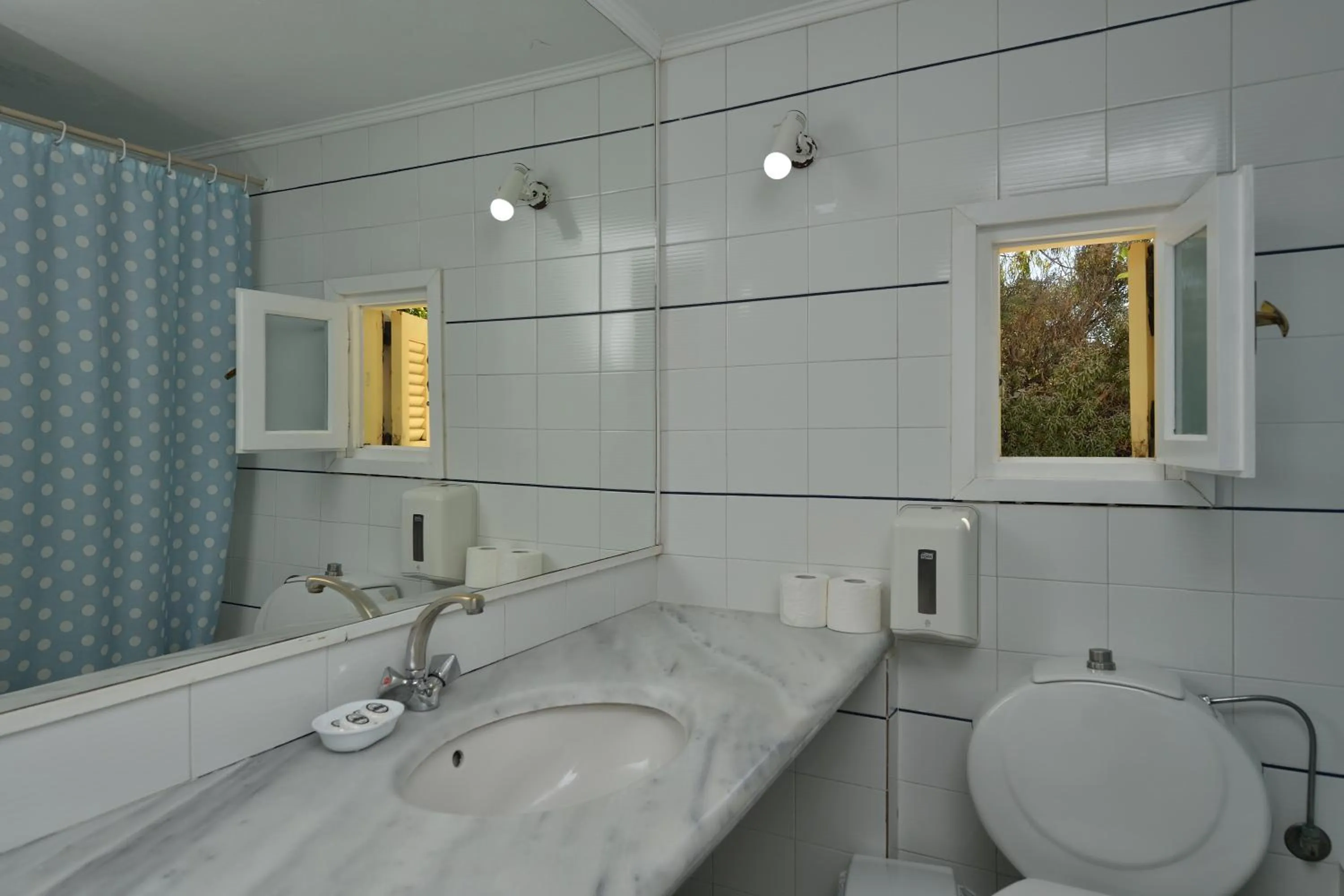 Bathroom in Surfing Beach Village Paros