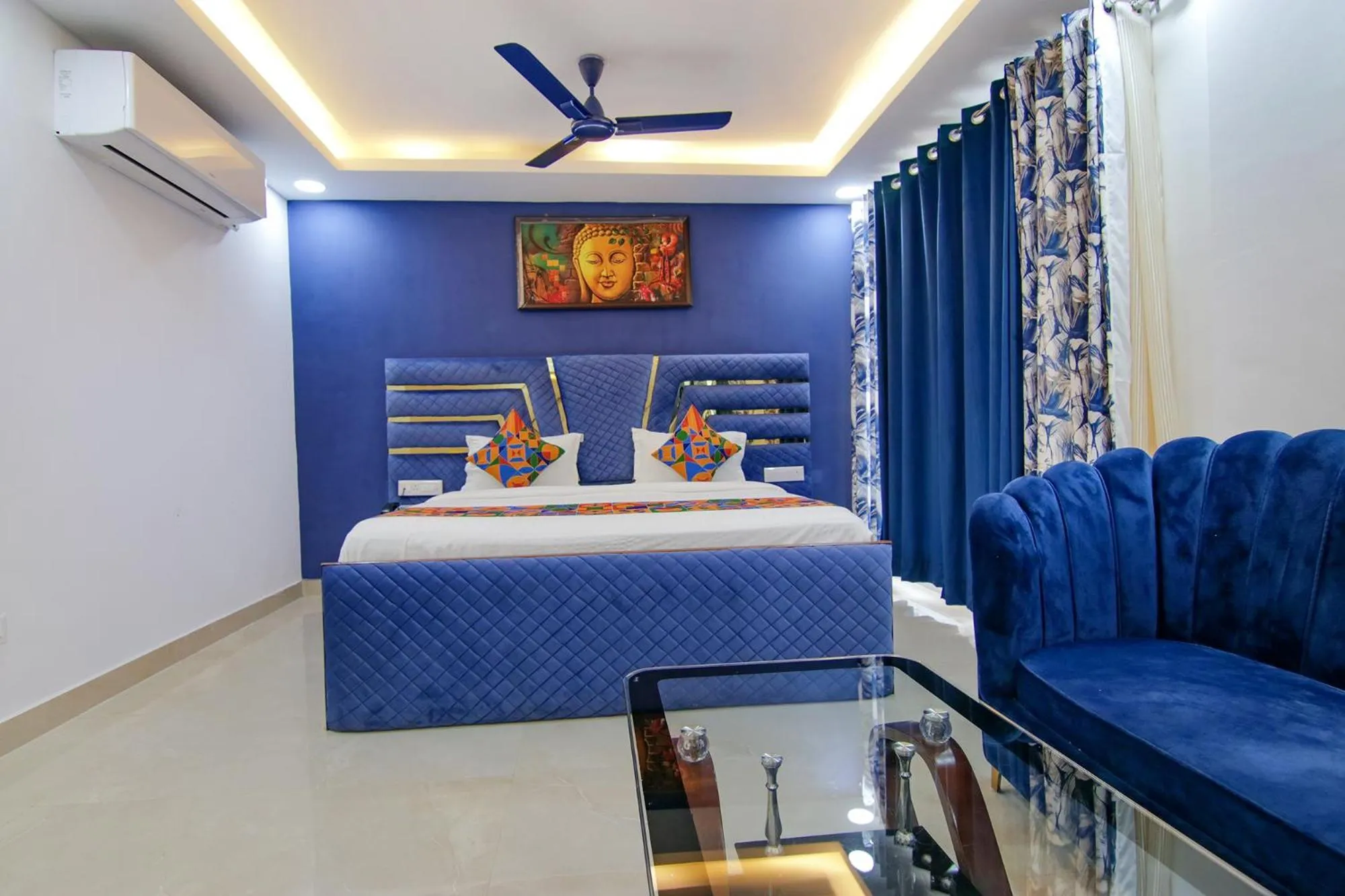 Bedroom, Bed in FabHotel Satyam International