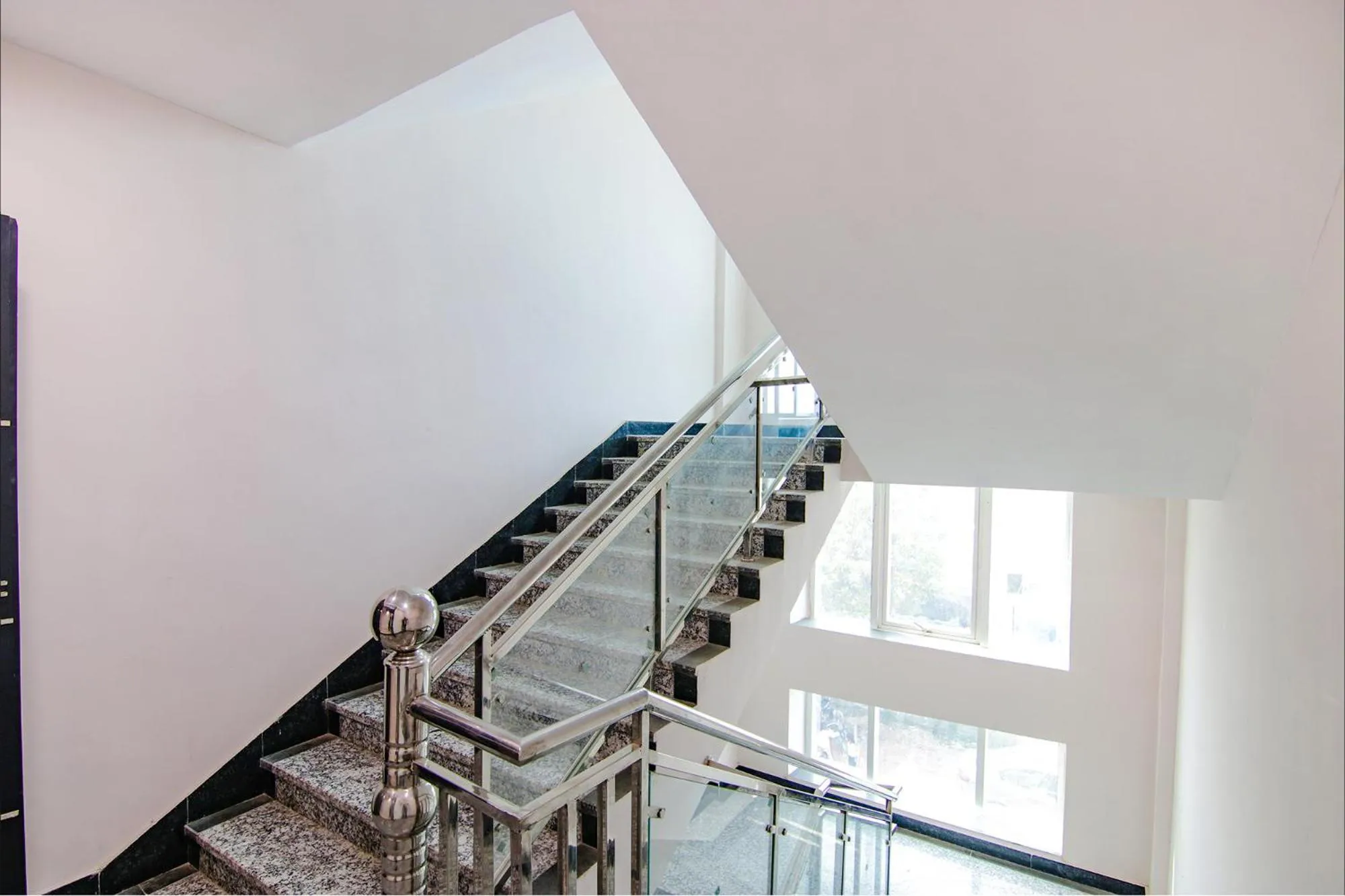 Lobby or reception in FabHotel Satyam International