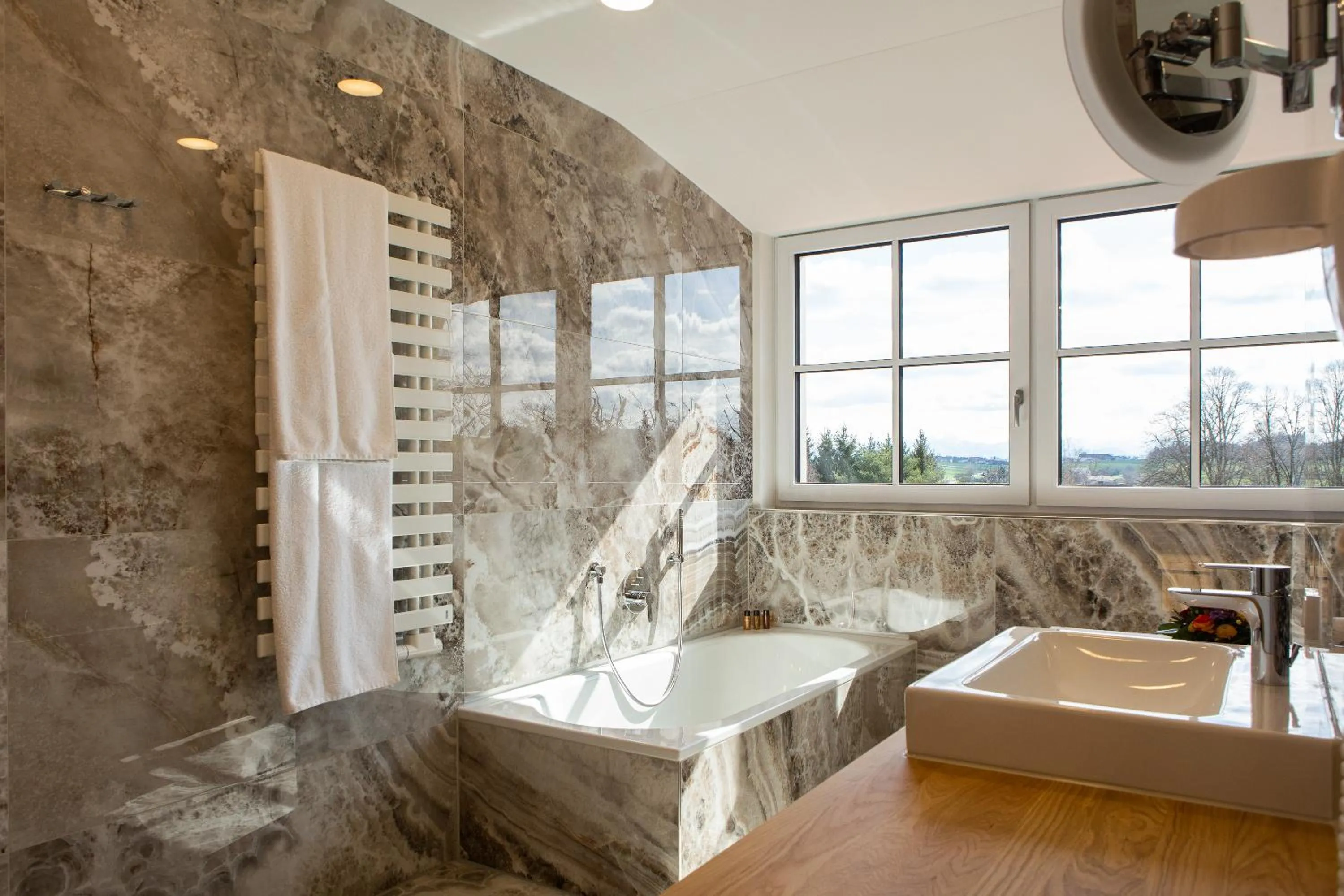 Bathroom in Gasthof & Hotel Bichler