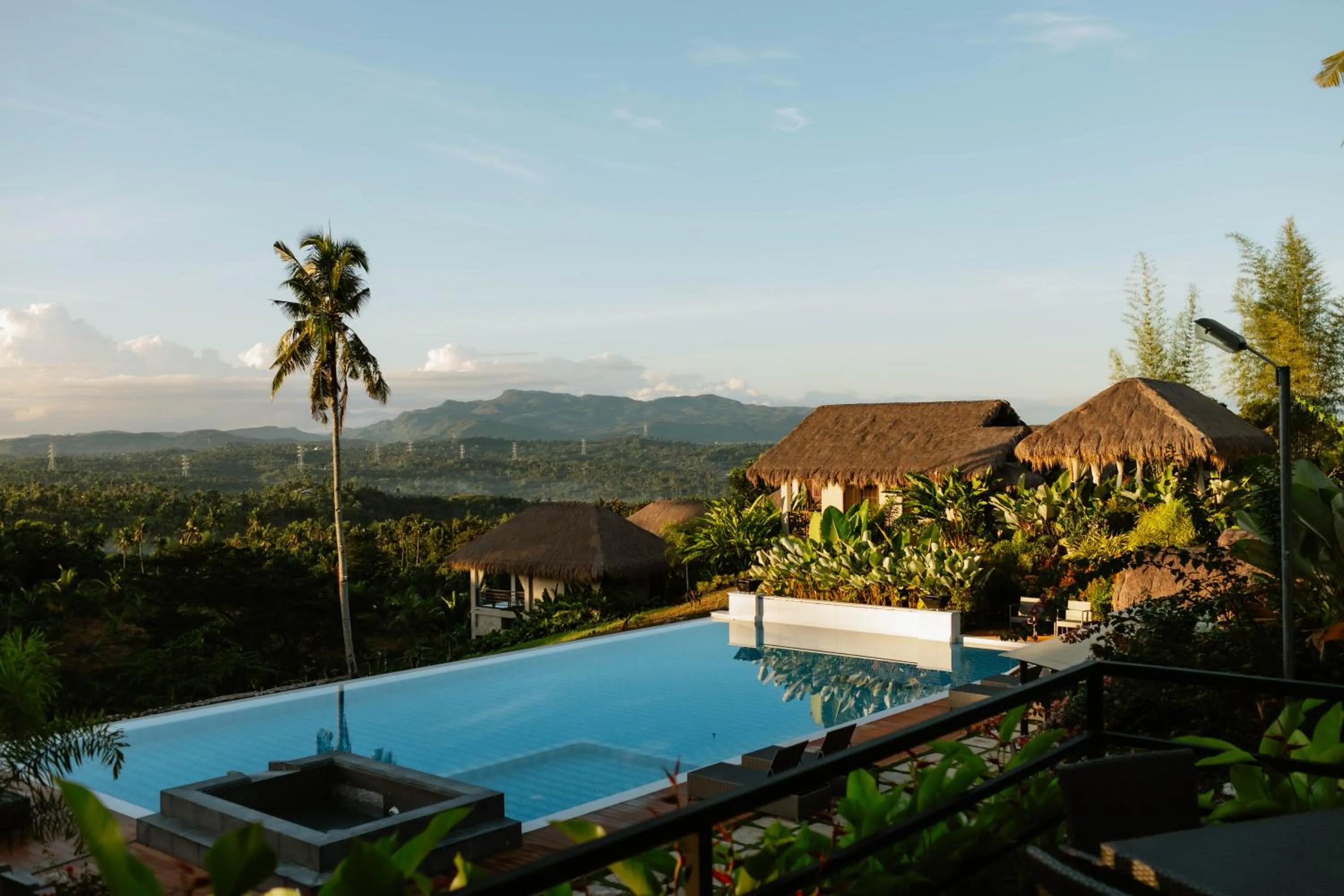 Swimming pool in La Joya Farm Resort & Spa