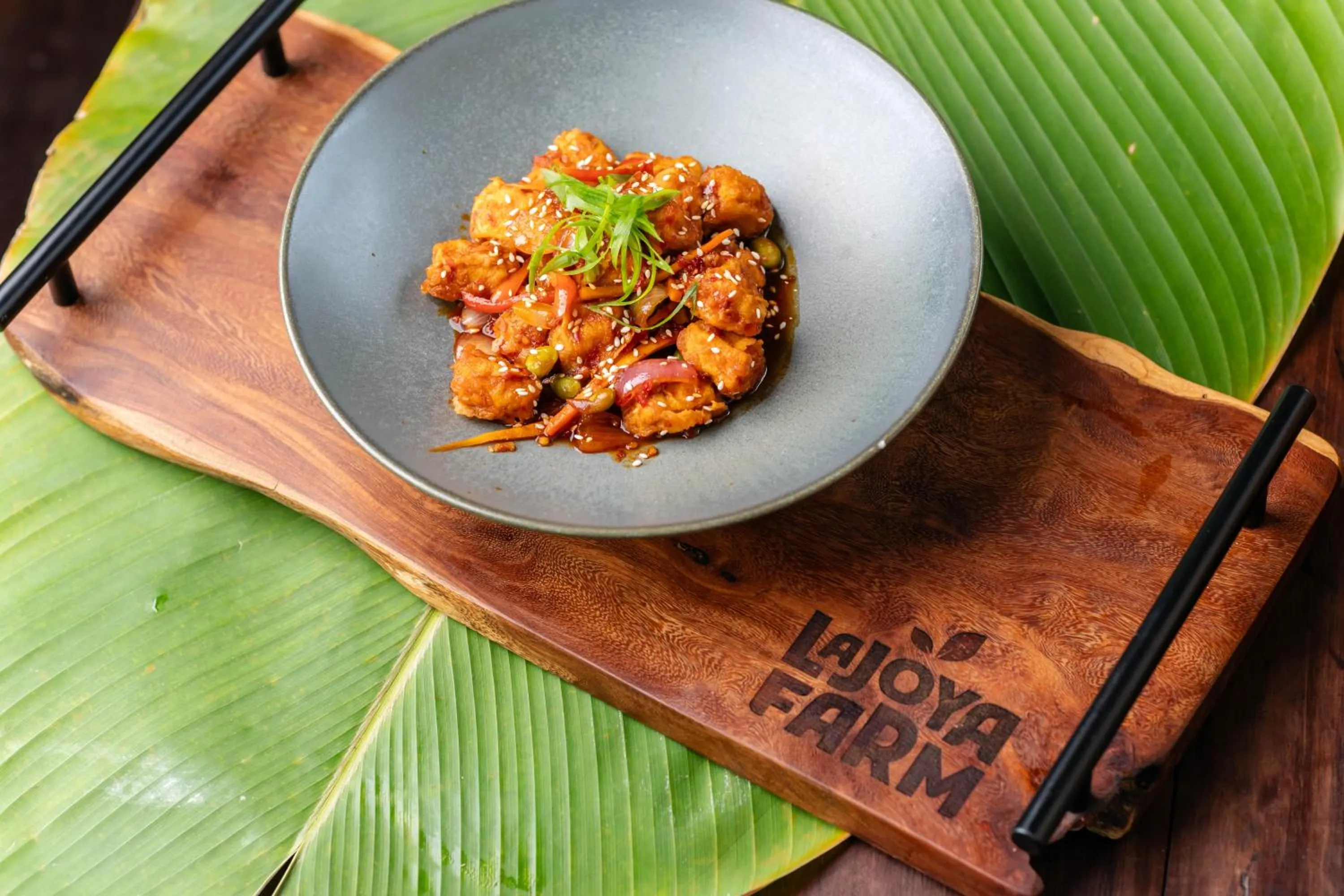 Food in La Joya Farm Resort & Spa