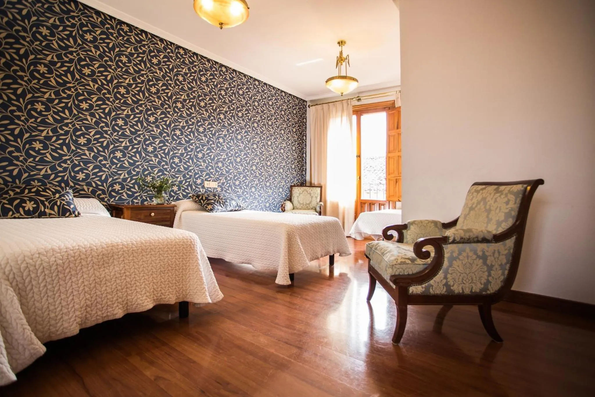 Bed in Hotel II Virrey