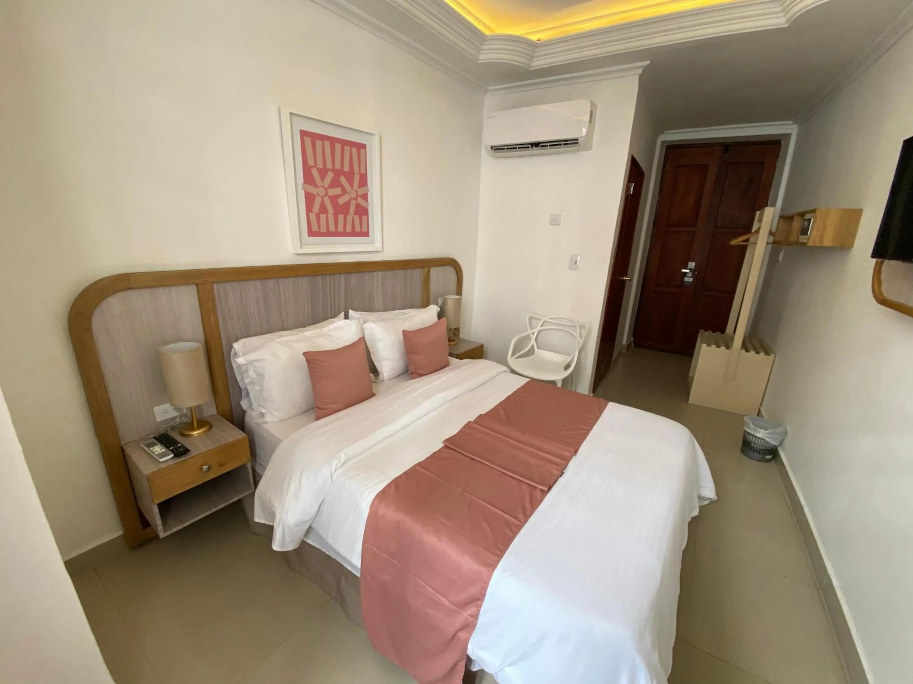 Bed in Hotel Casa Agustina