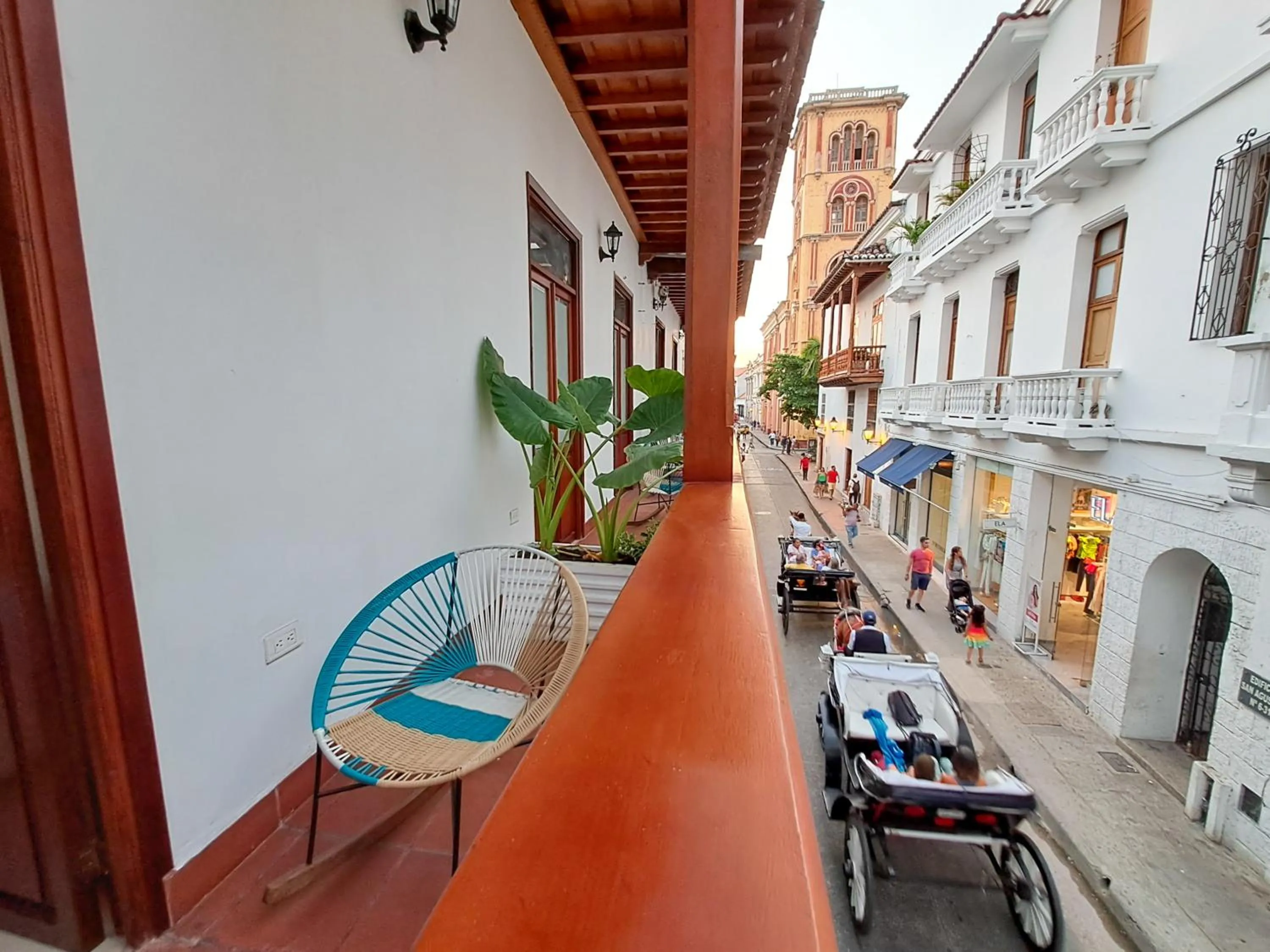 Property building in Hotel Casa Agustina