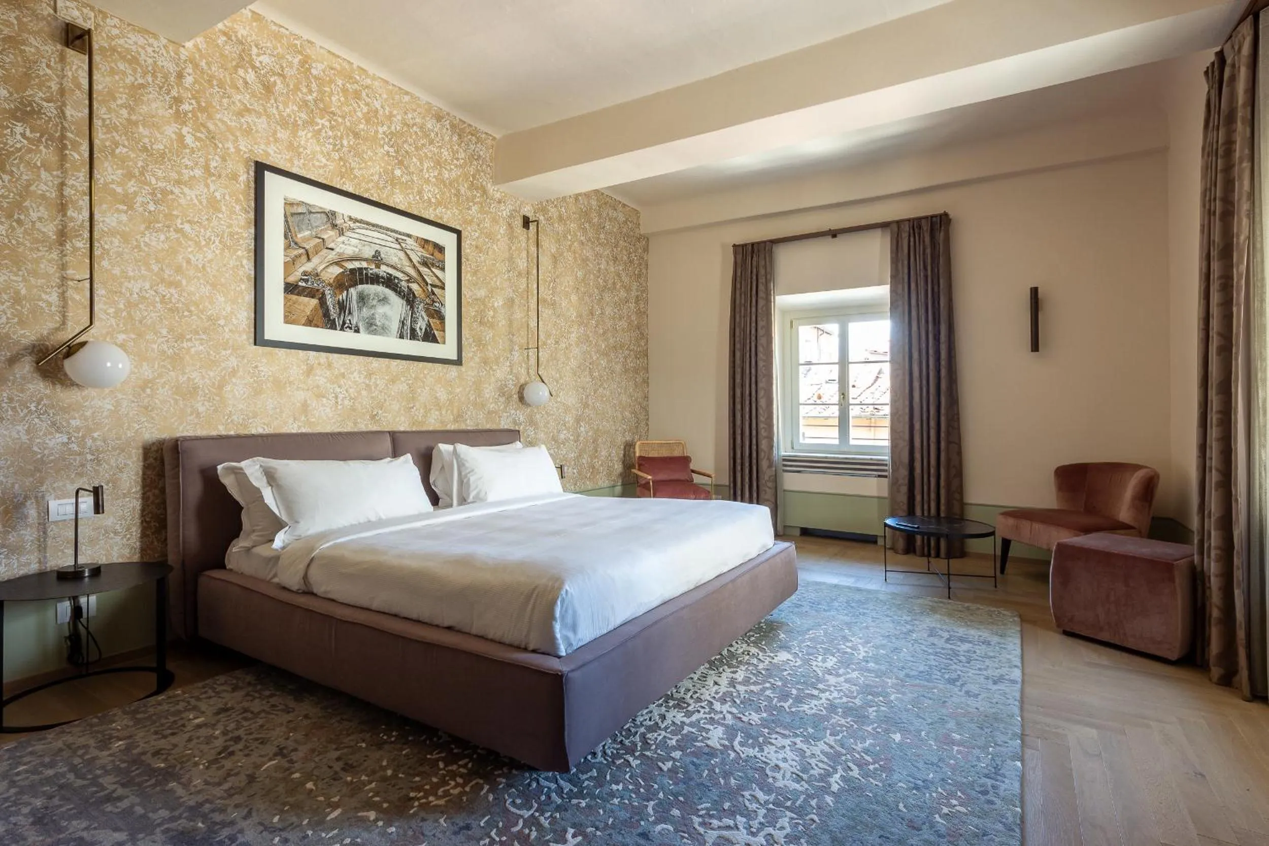 Bedroom, Bed in Grand Universe La Residenza