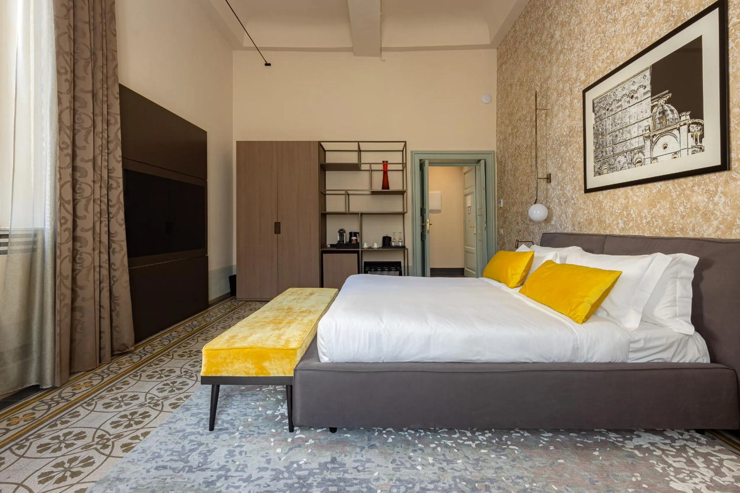 Bedroom, Bed in Grand Universe La Residenza