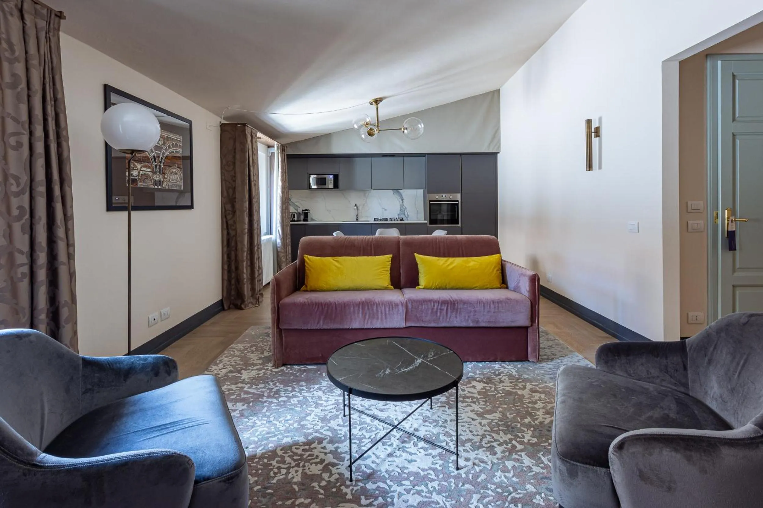 Living room in Grand Universe La Residenza