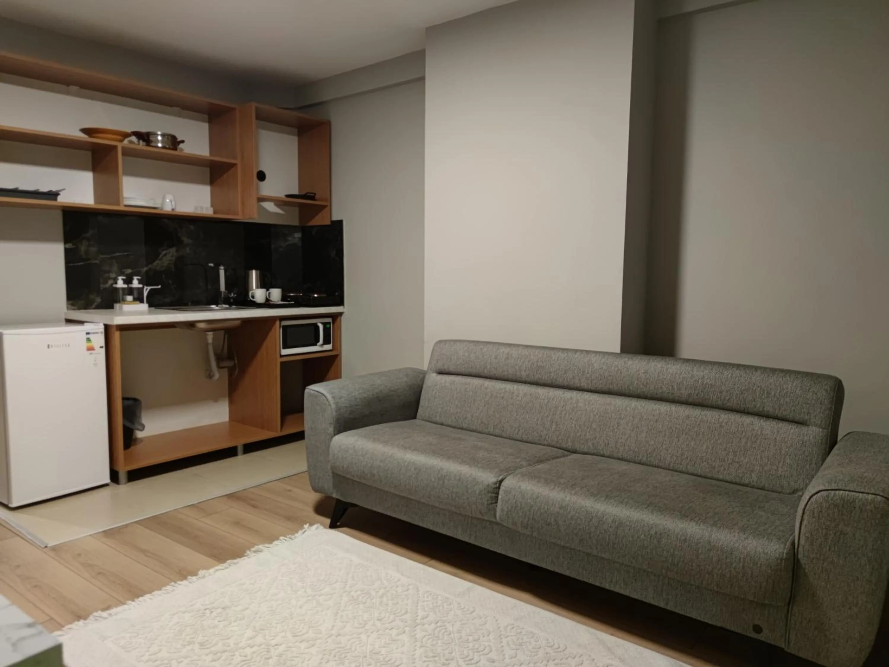 Kitchen or kitchenette in Olen Uskudar Hotel