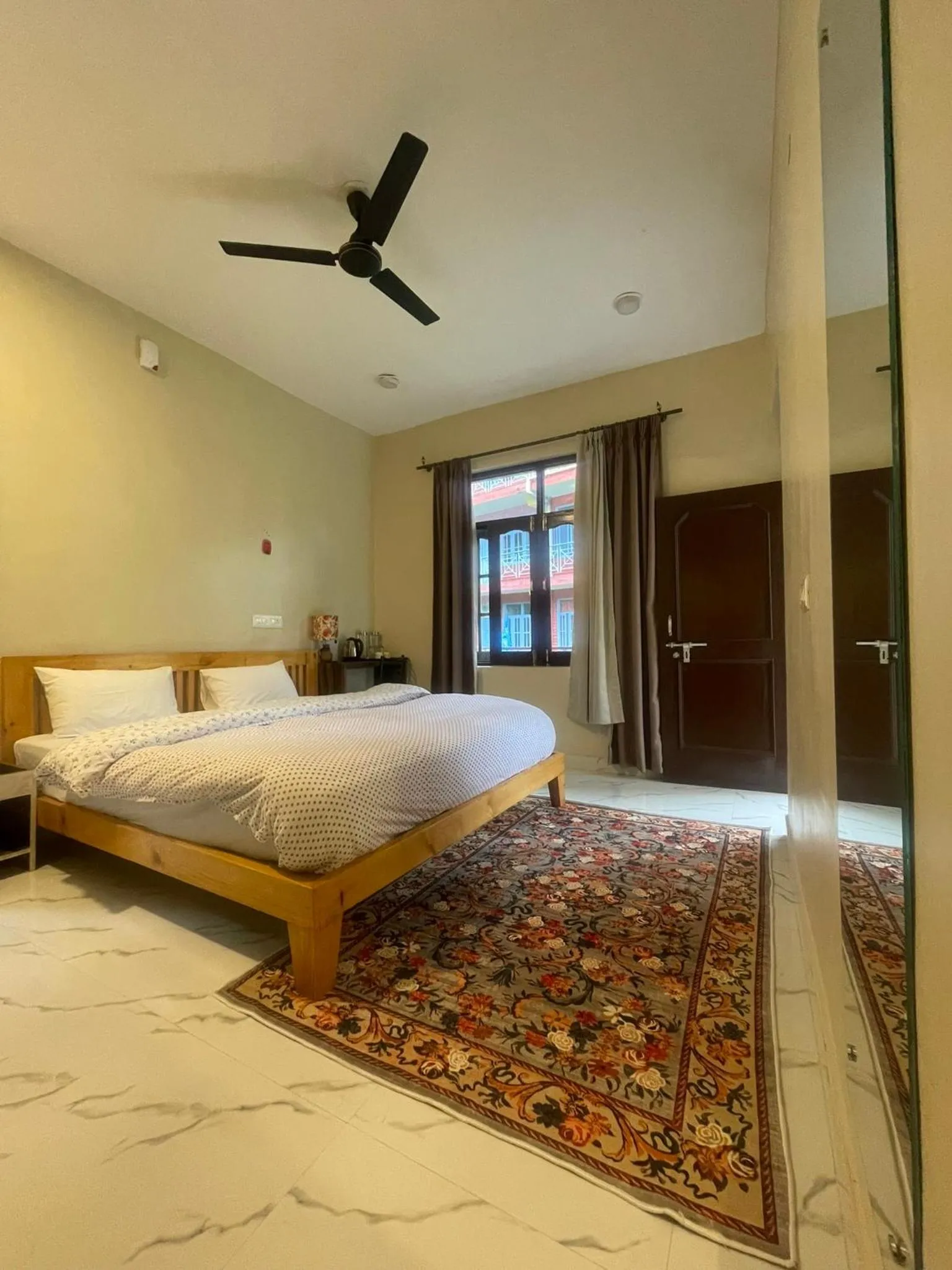 Photo of the whole room, Bed in Eevolve Dharamkot - An Eco Hostel