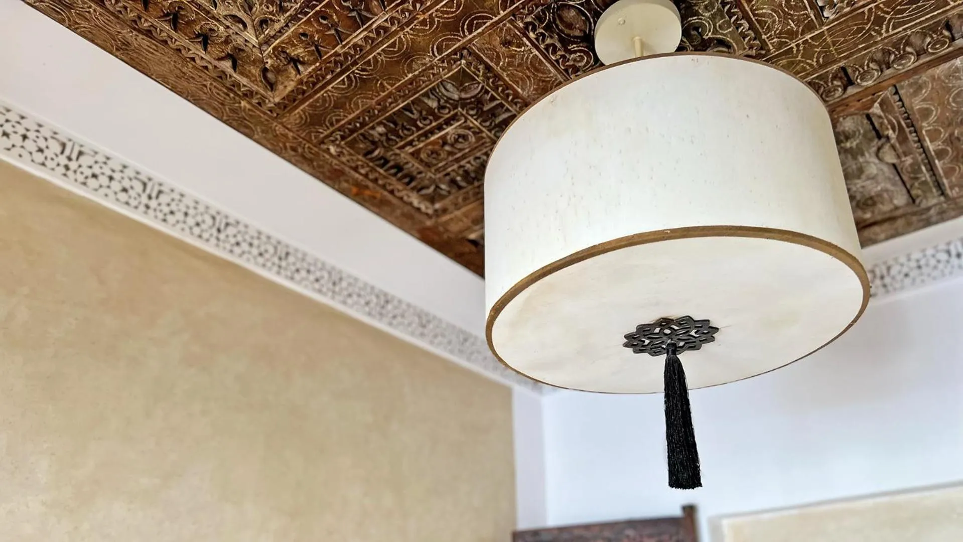 Decorative detail in Riad Pourpre Medina