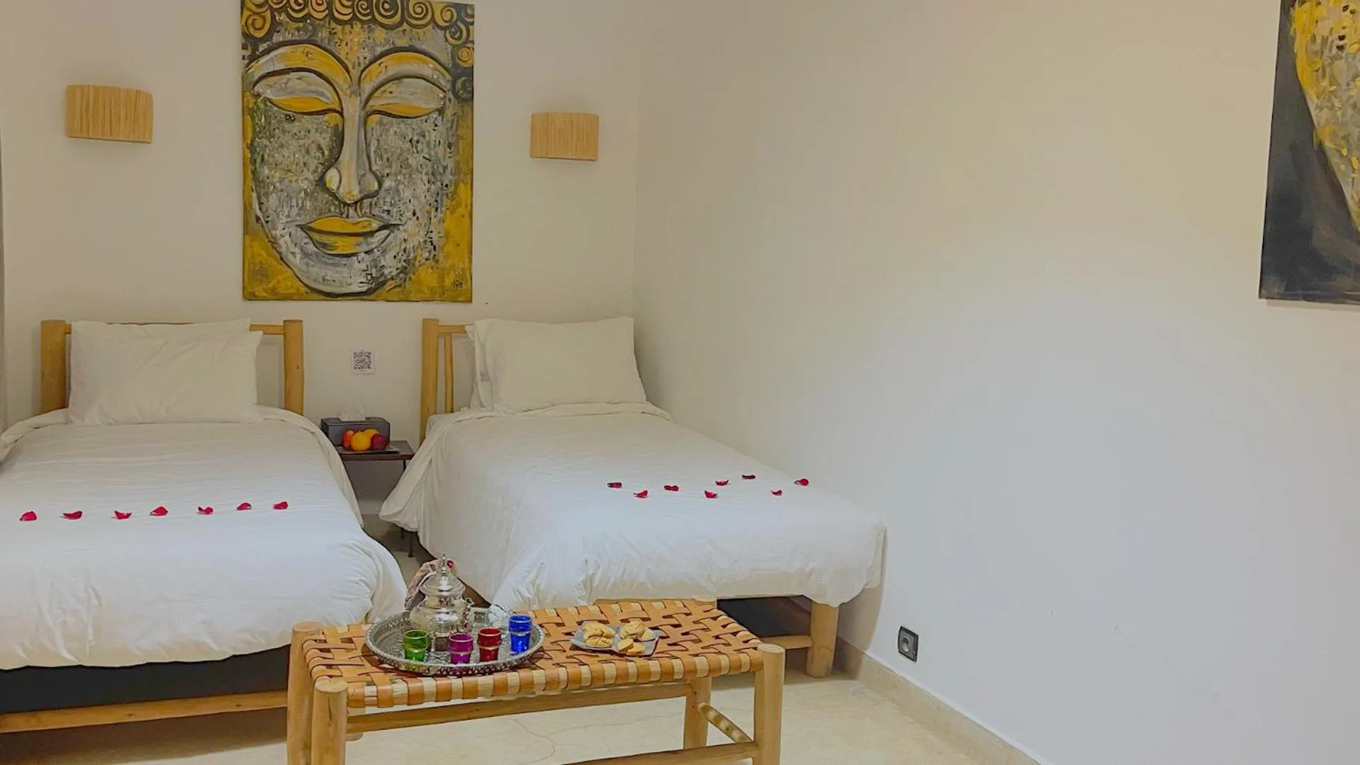 Bed in Riad Pourpre Medina