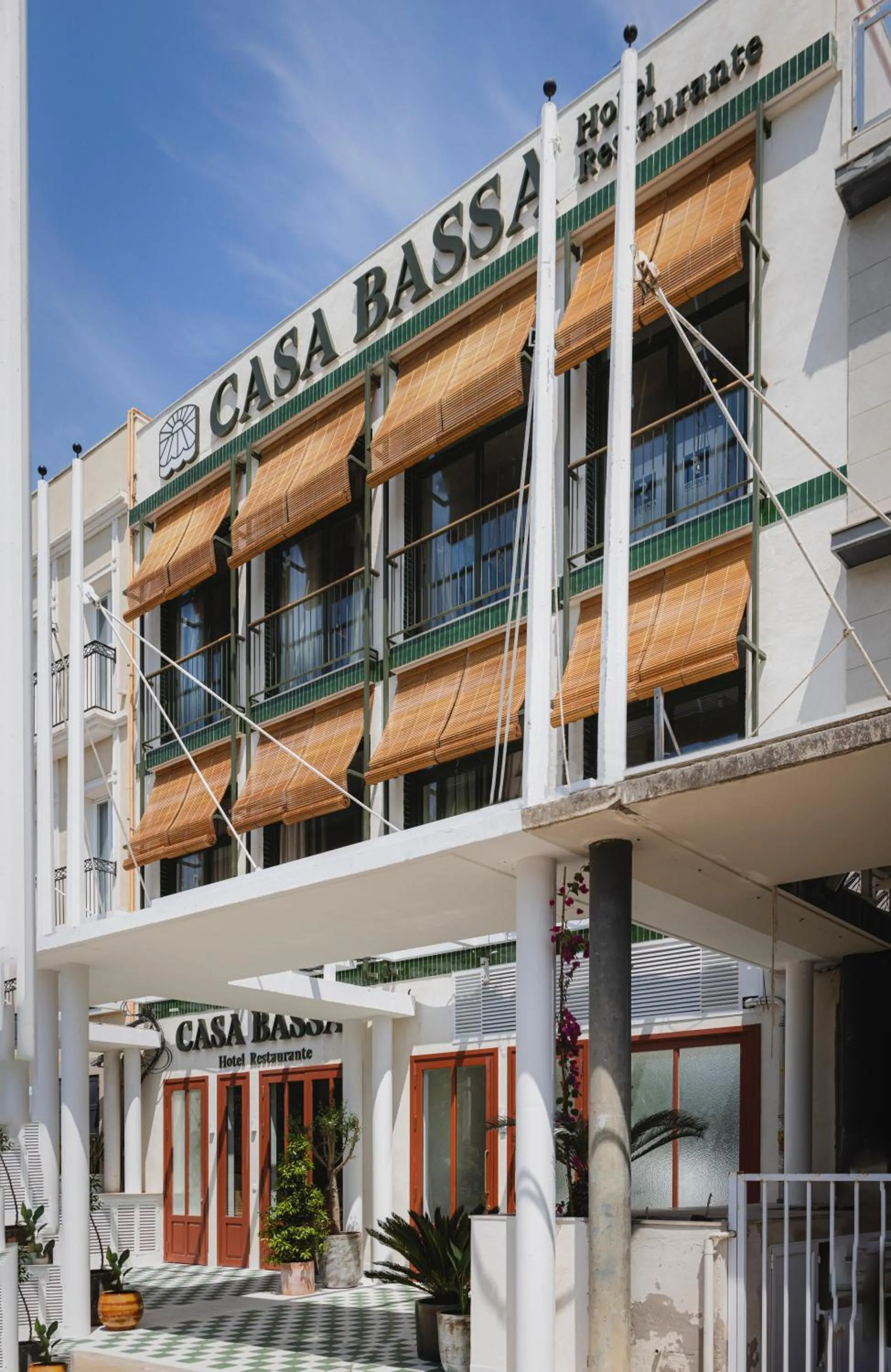 Facade/entrance in Casa Bassa Hotel