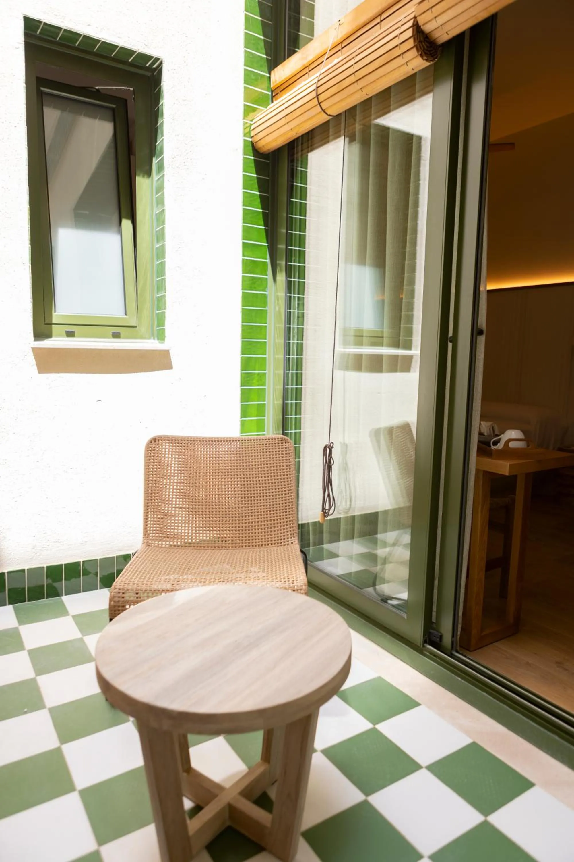 Patio in Casa Bassa Hotel